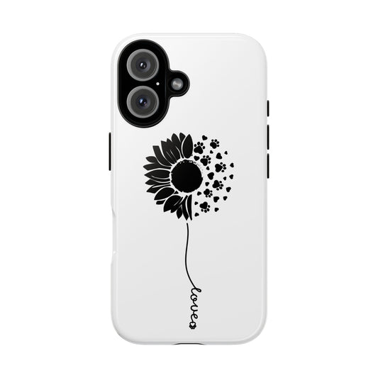 Phone Case Sunflower Paw Love Collection