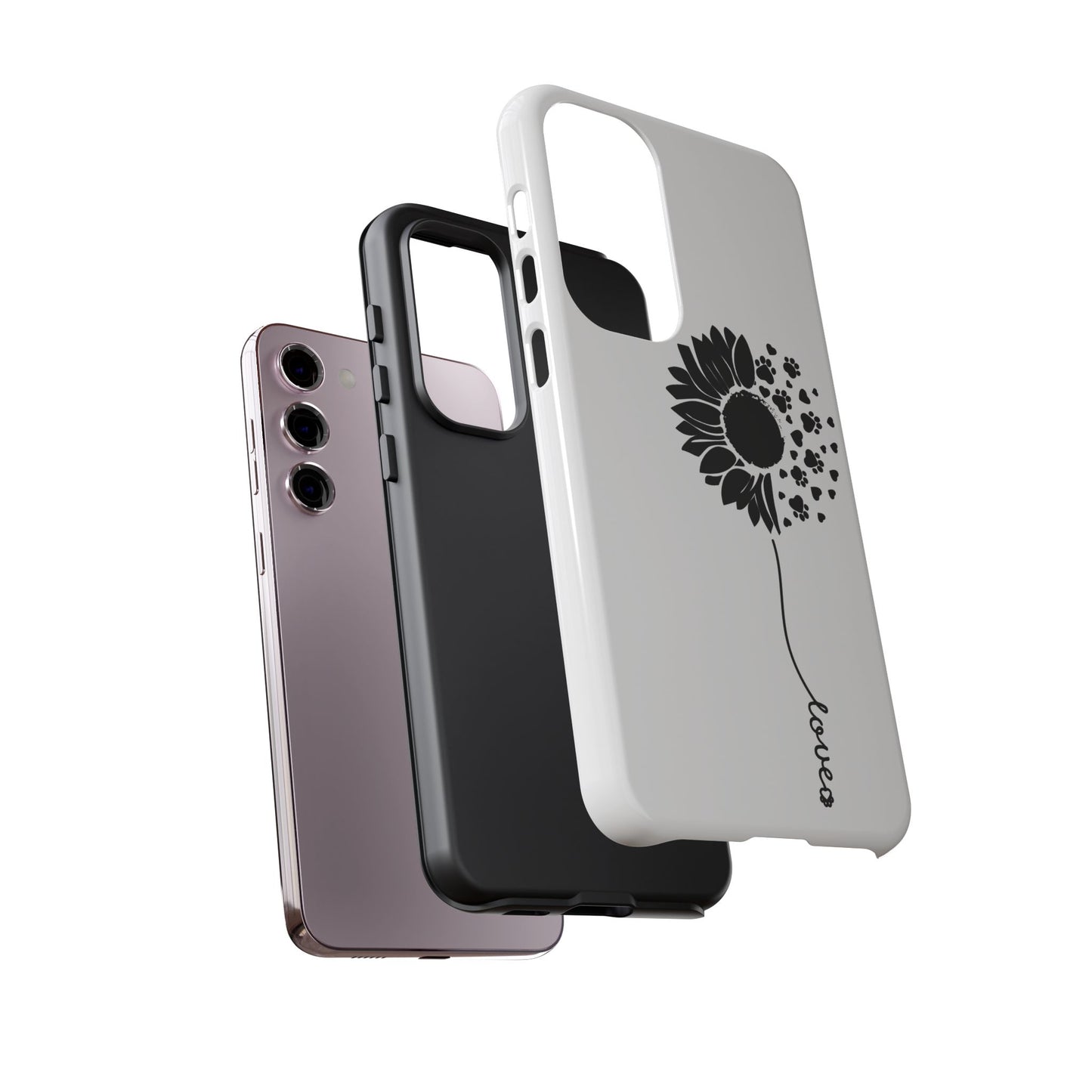 Phone Case Sunflower Paw Love Collection