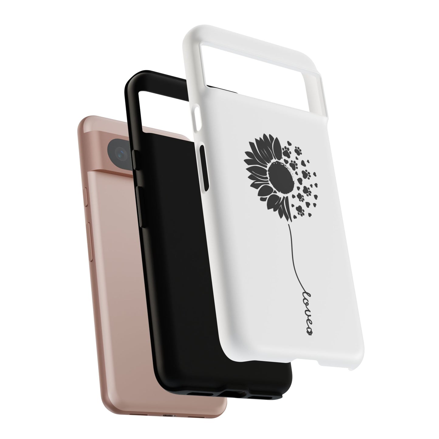 Phone Case Sunflower Paw Love Collection