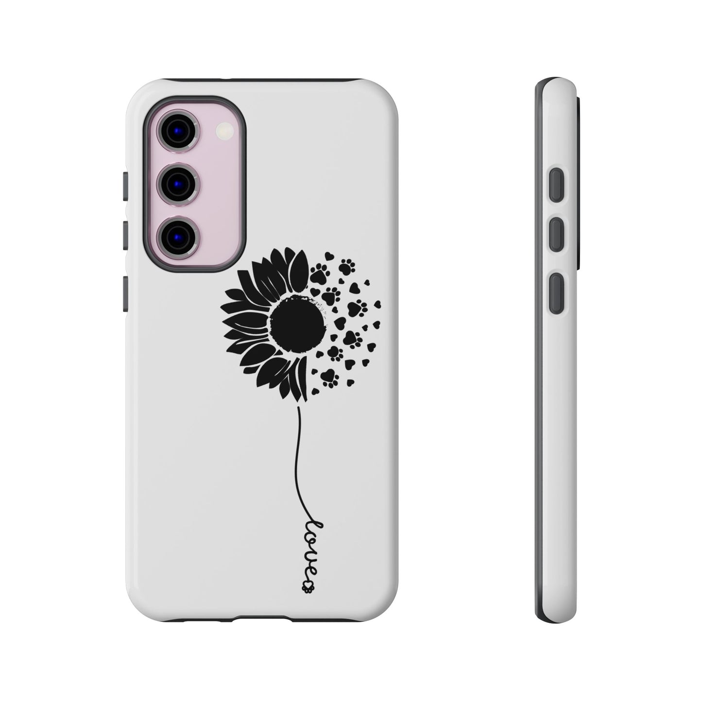Phone Case Sunflower Paw Love Collection