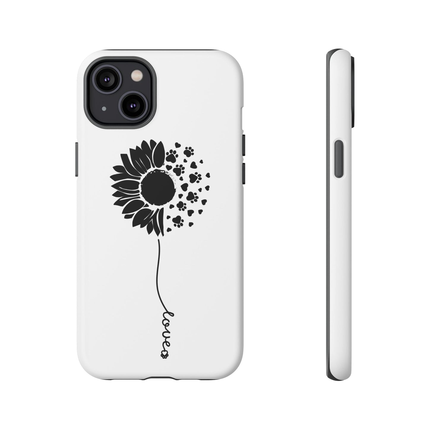 Phone Case Sunflower Paw Love Collection