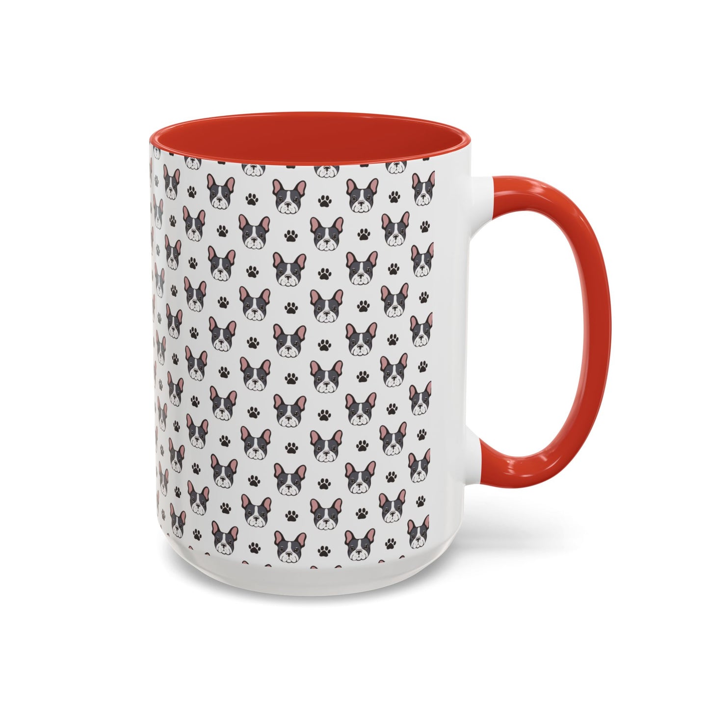 Cute French Bulldog Accent Coffee Mug | Pet Lover Gift, Animal Mug, Dog Lover Coffee Cup, Gift for Dog Owners, Frenchie Design