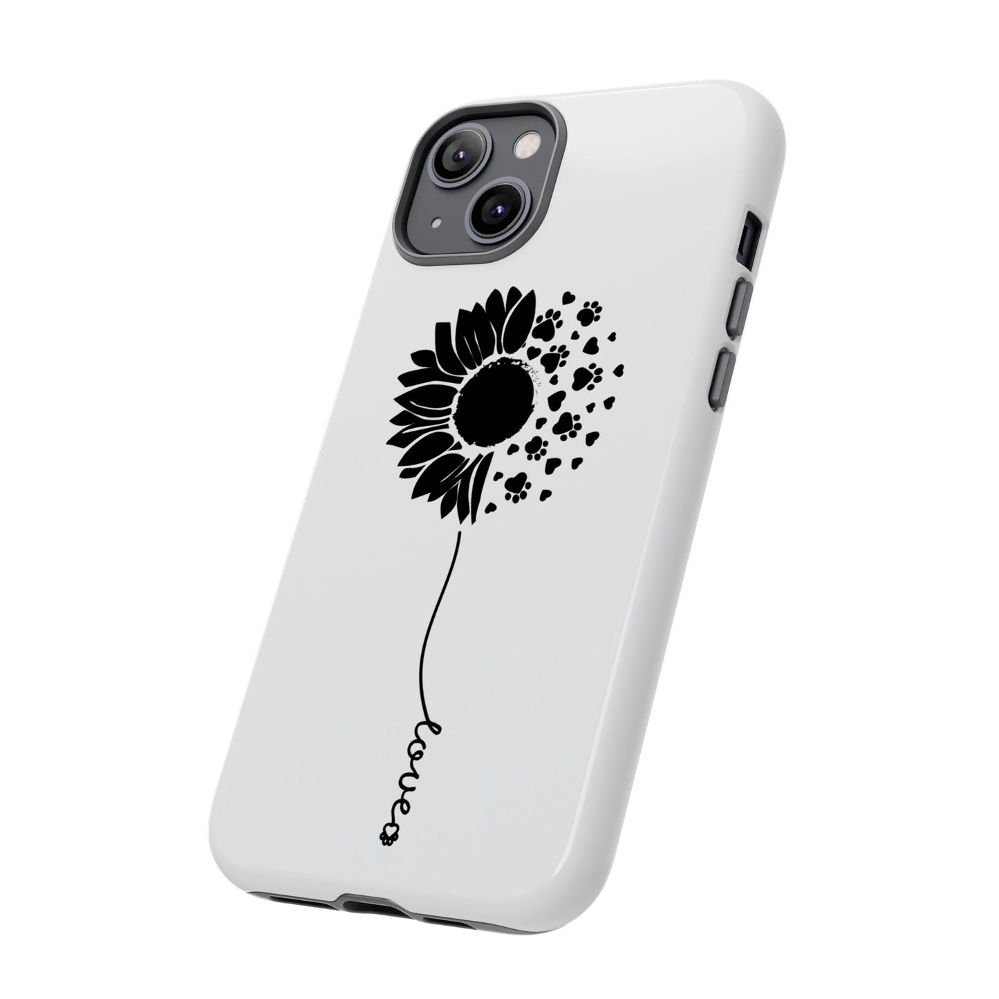 Phone Case Sunflower Paw Love Collection