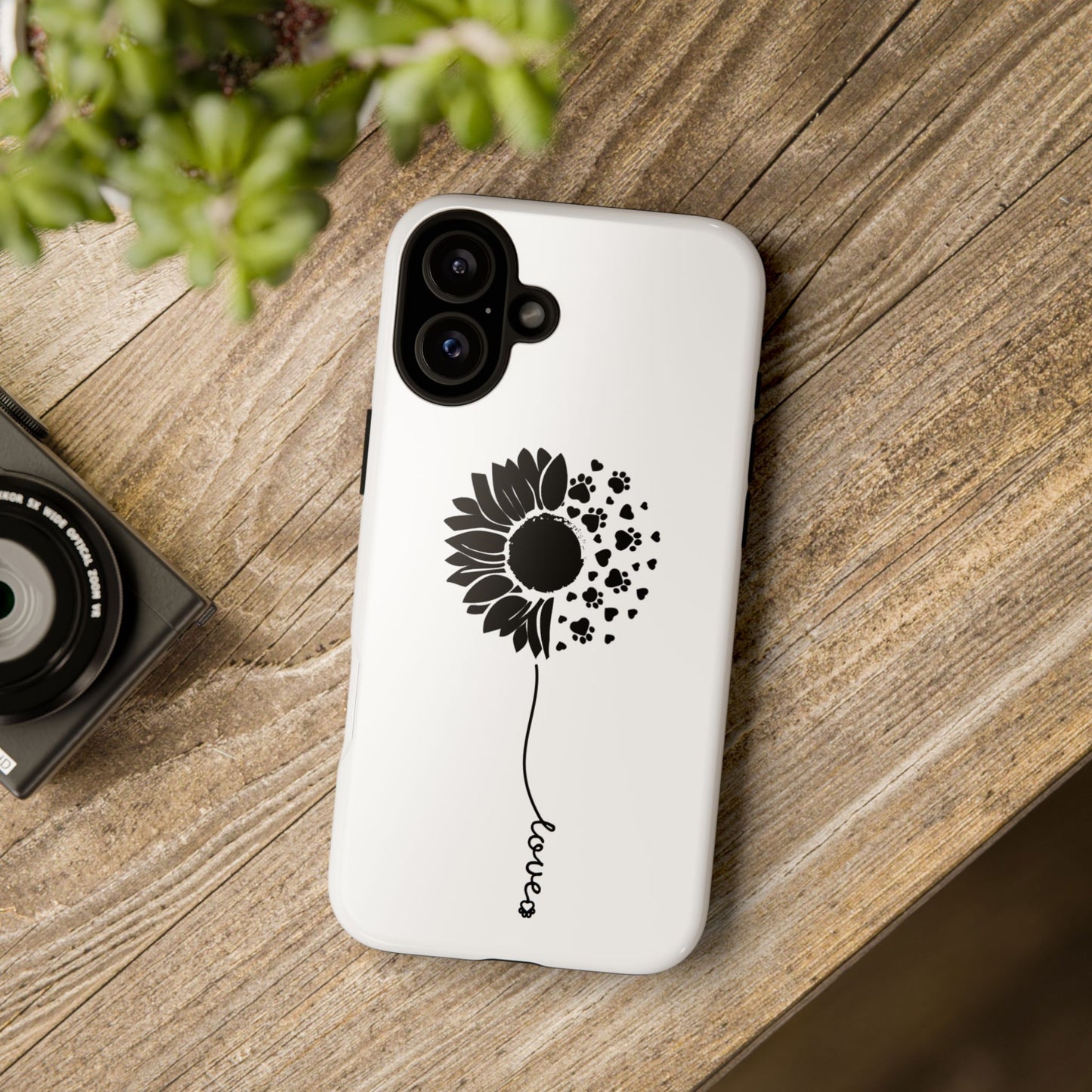 Phone Case Sunflower Paw Love Collection