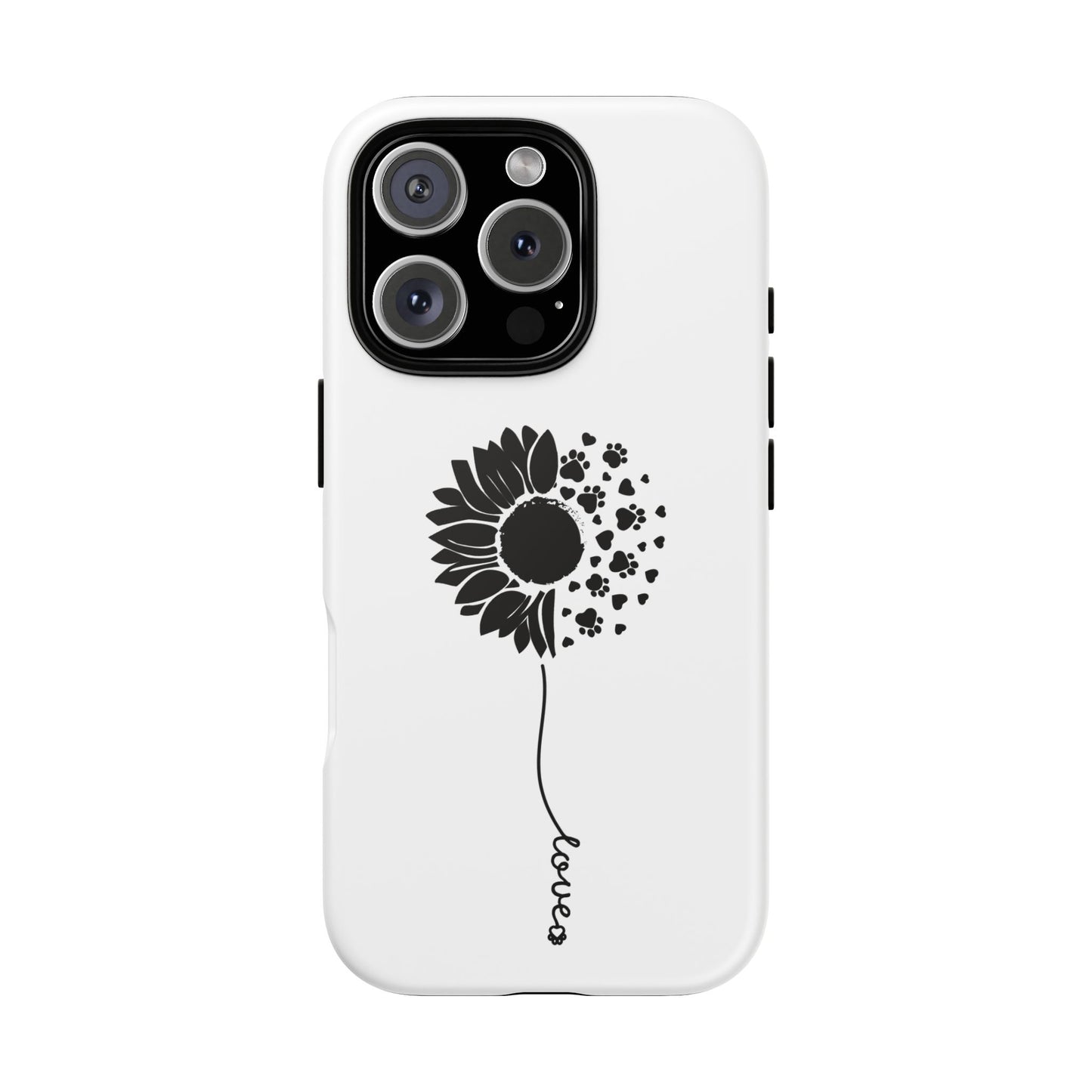 Phone Case Sunflower Paw Love Collection