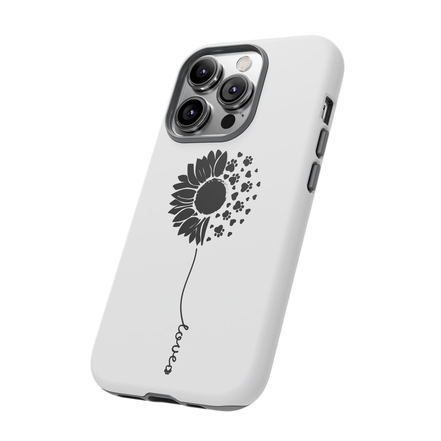 Phone Case Sunflower Paw Love Collection