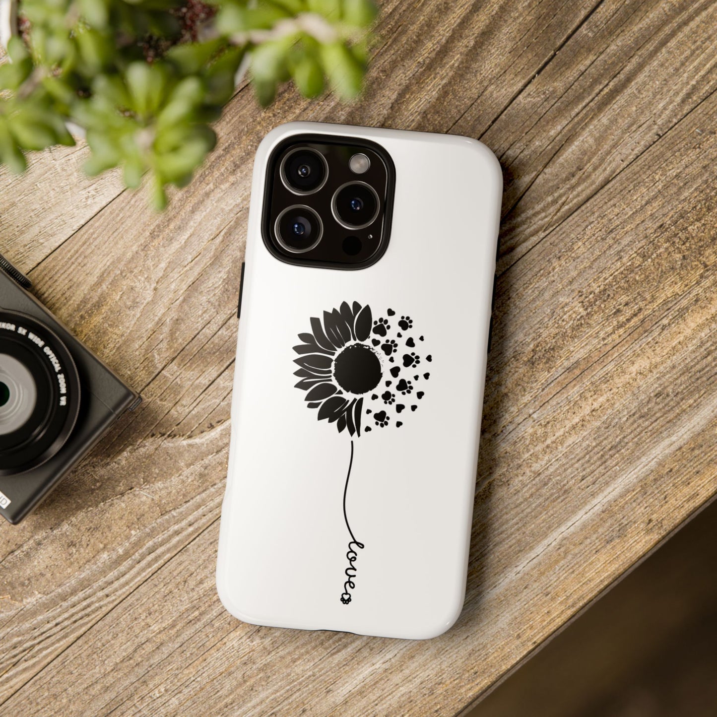 Phone Case Sunflower Paw Love Collection