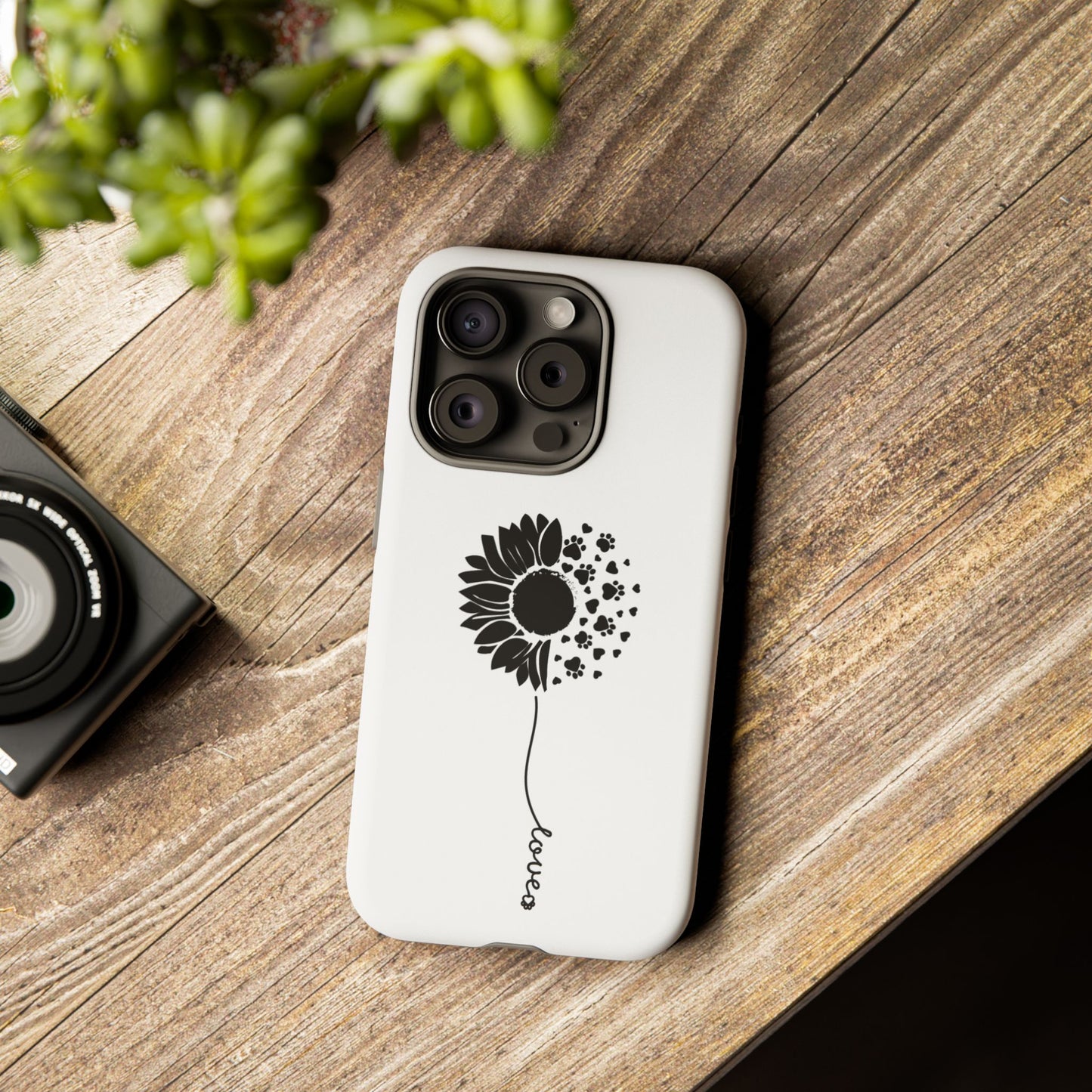 Phone Case Sunflower Paw Love Collection