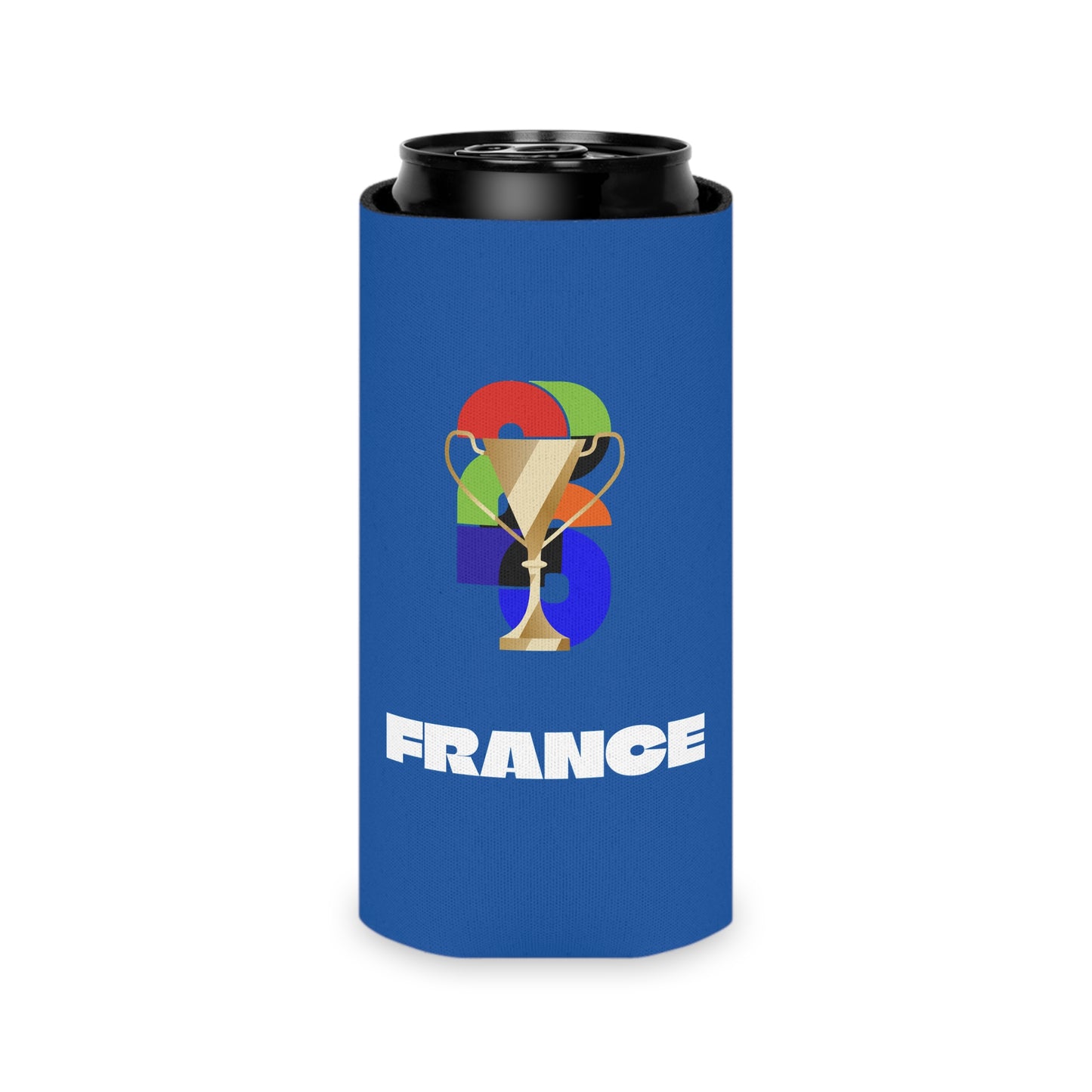 France Soccer Can Cooler - France Football Fan Koozie for Game Day (2026)