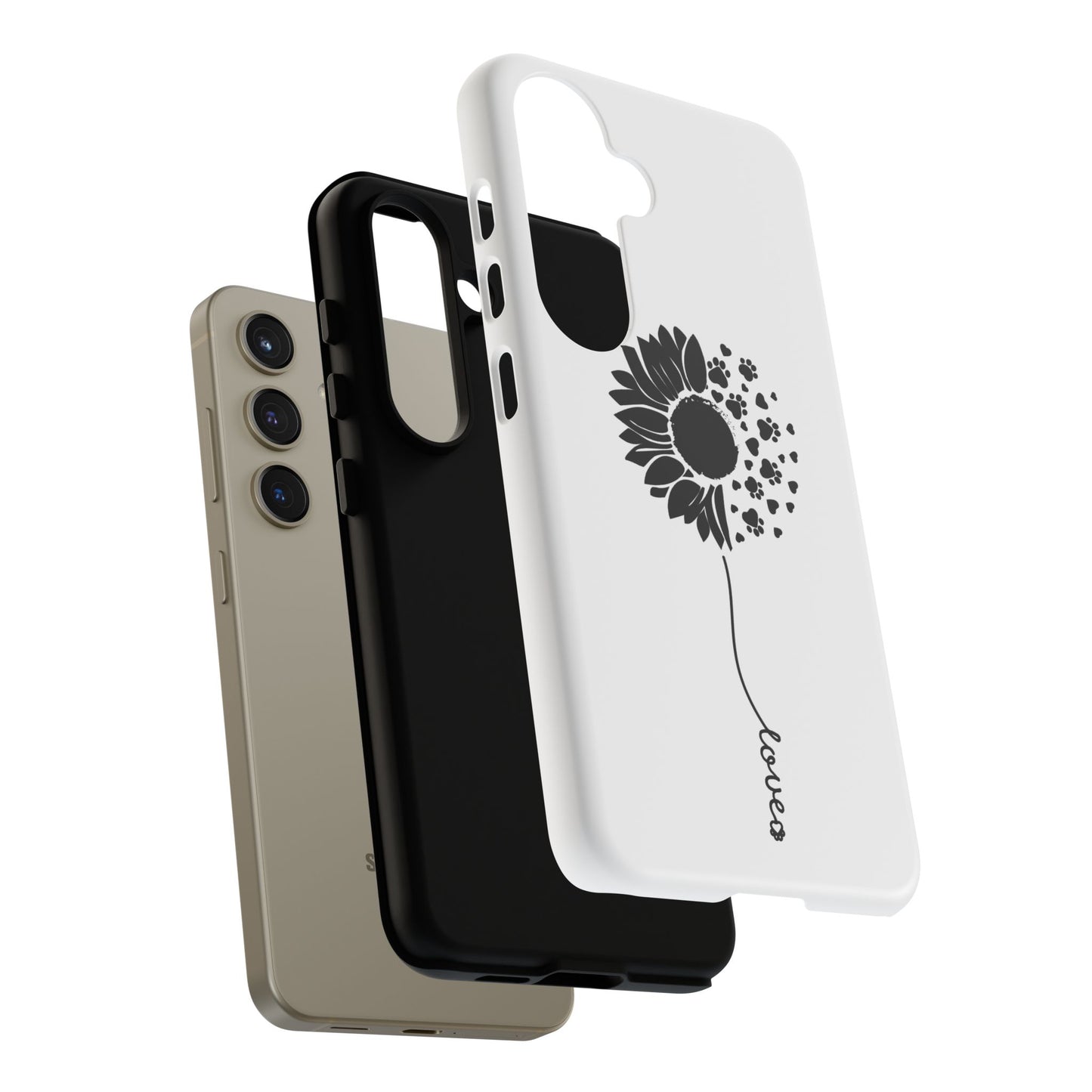 Phone Case Sunflower Paw Love Collection