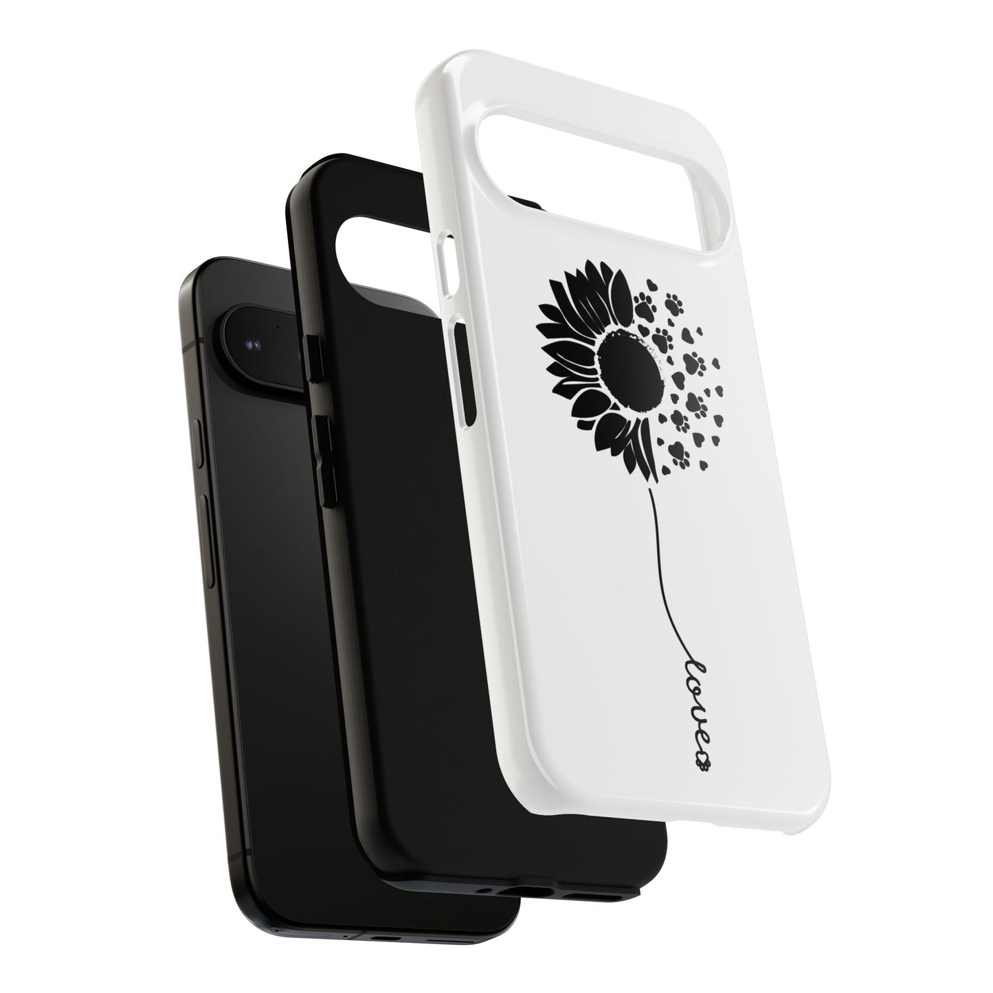 Phone Case Sunflower Paw Love Collection