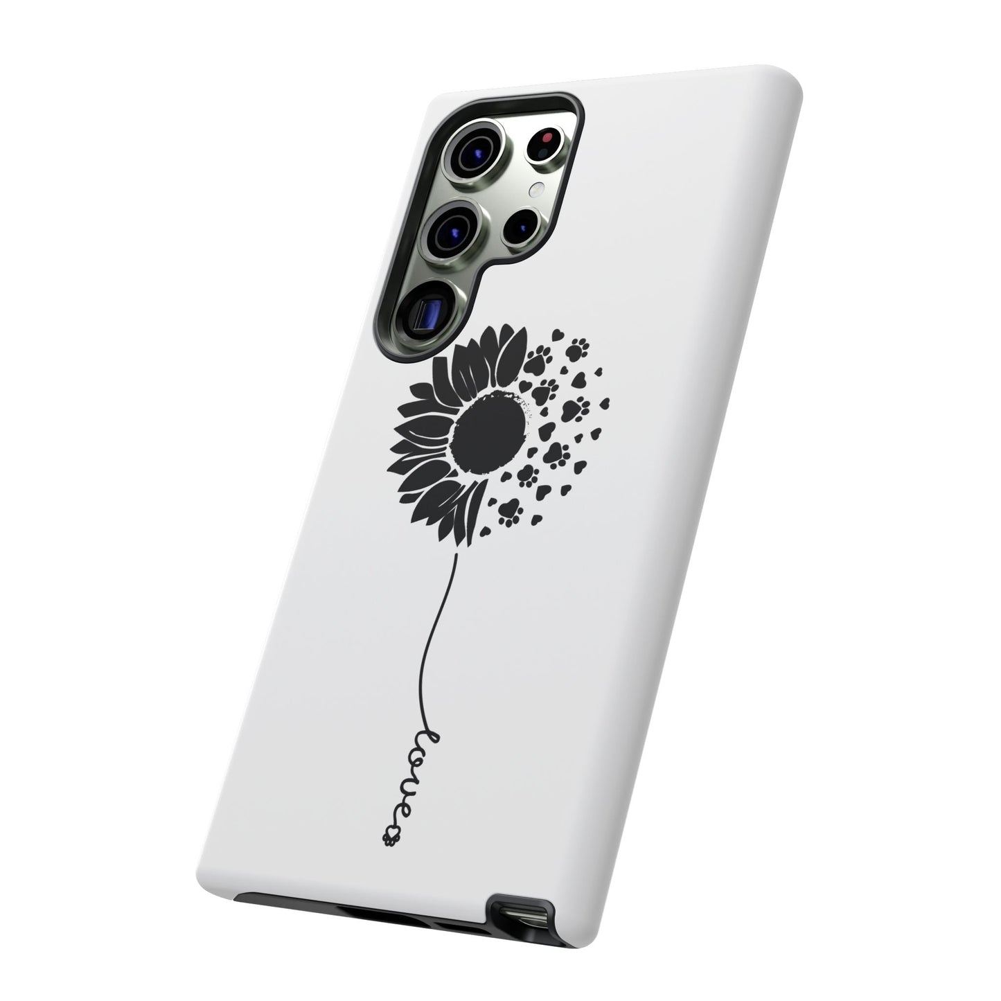 Phone Case Sunflower Paw Love Collection