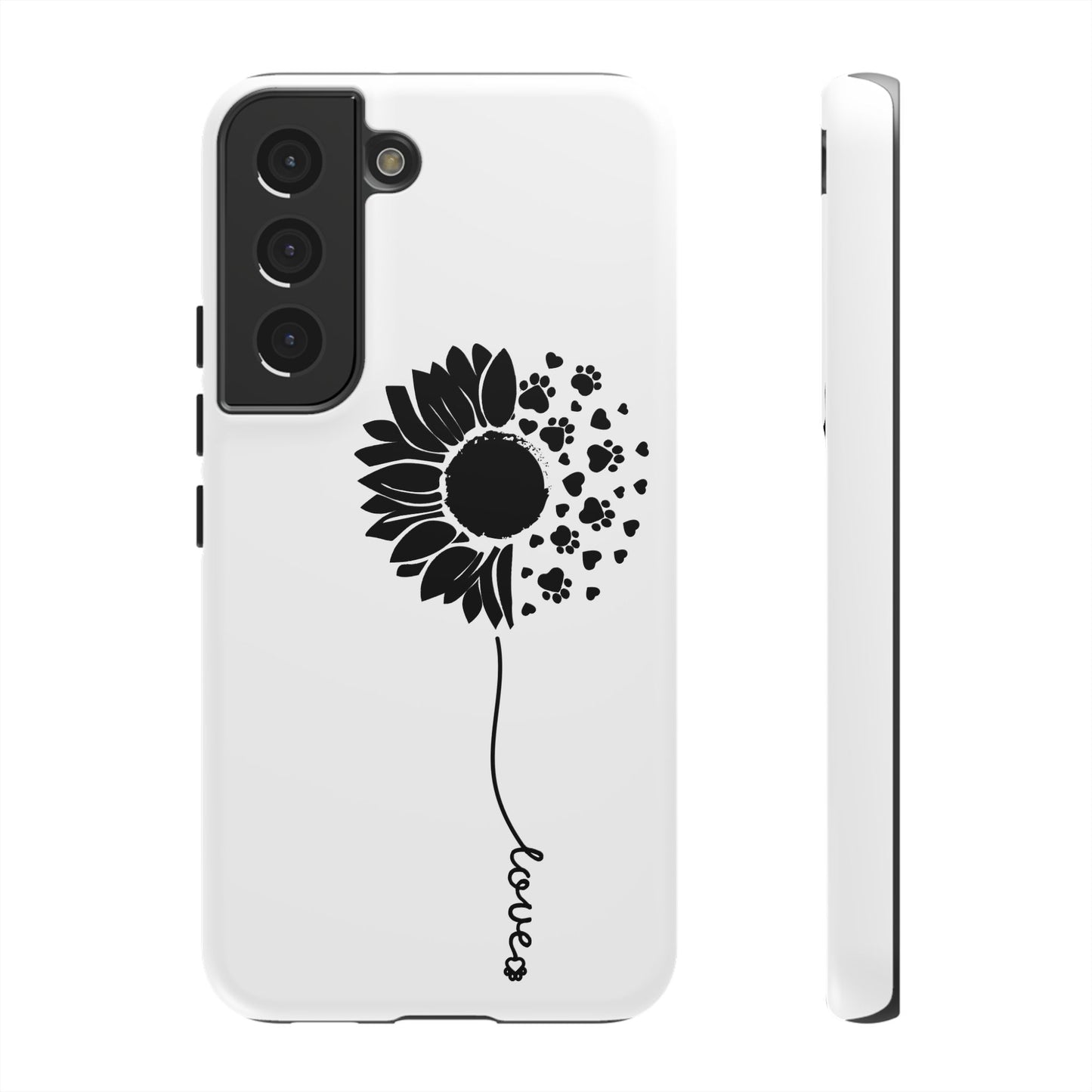 Phone Case Sunflower Paw Love Collection