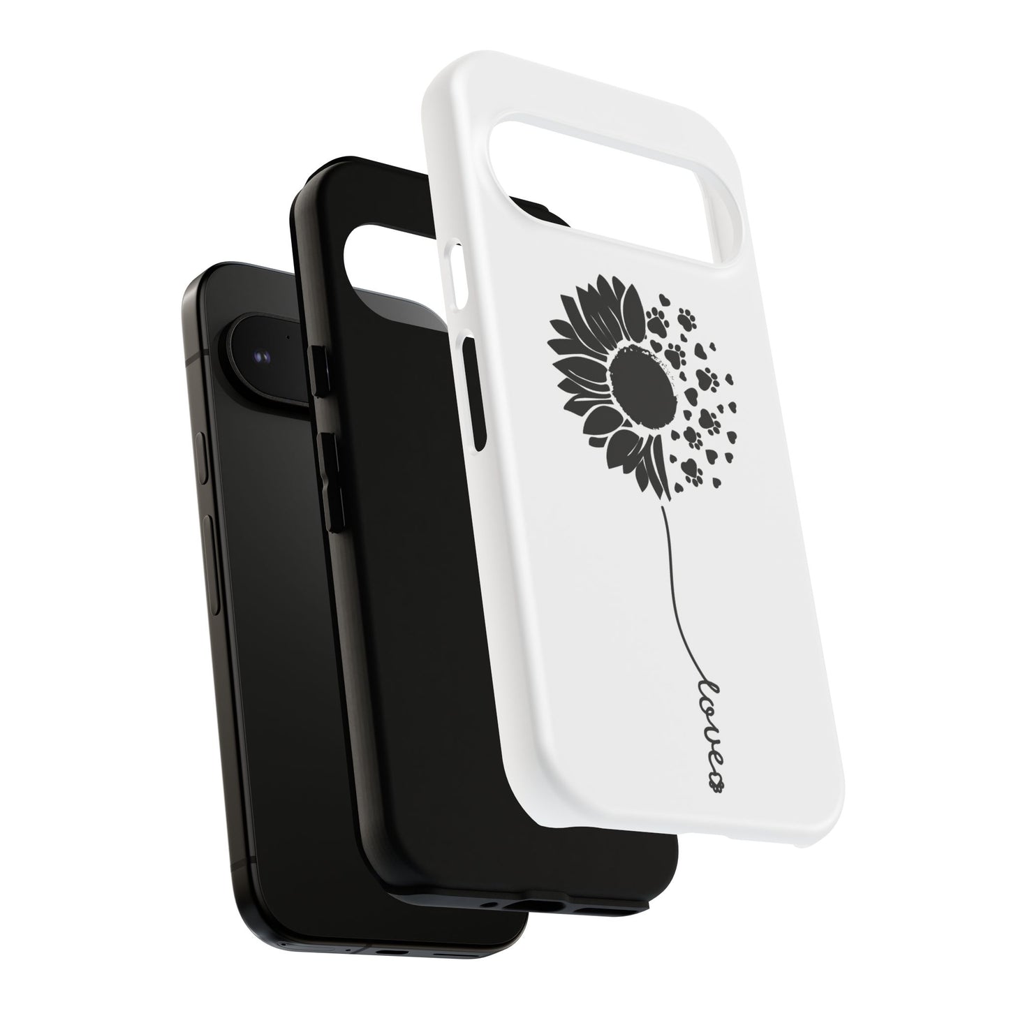 Phone Case Sunflower Paw Love Collection