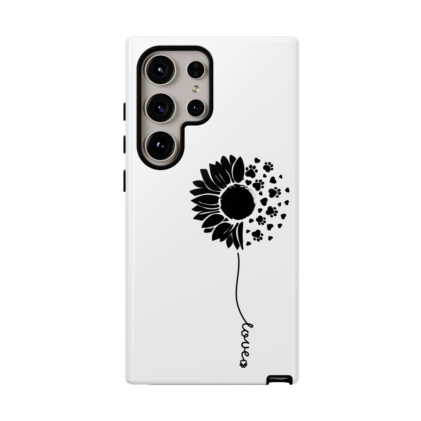 Phone Case Sunflower Paw Love Collection