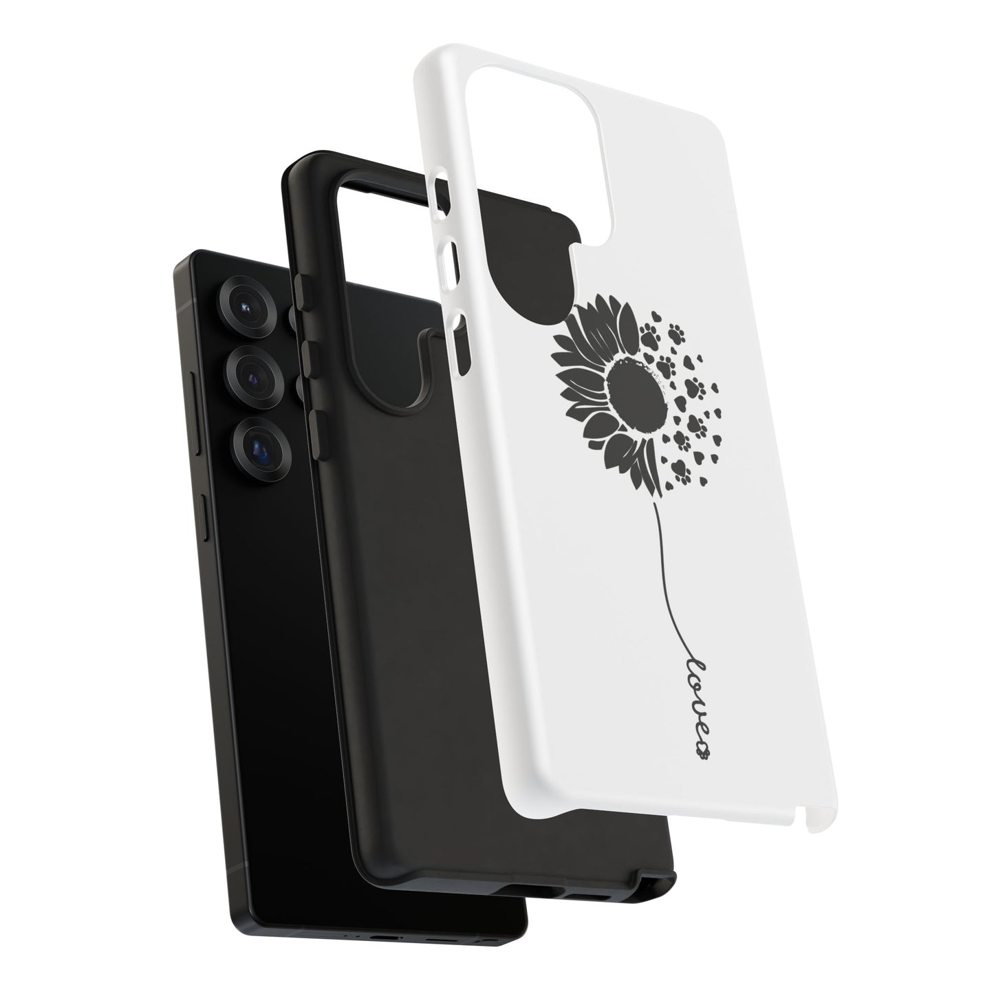 Phone Case Sunflower Paw Love Collection