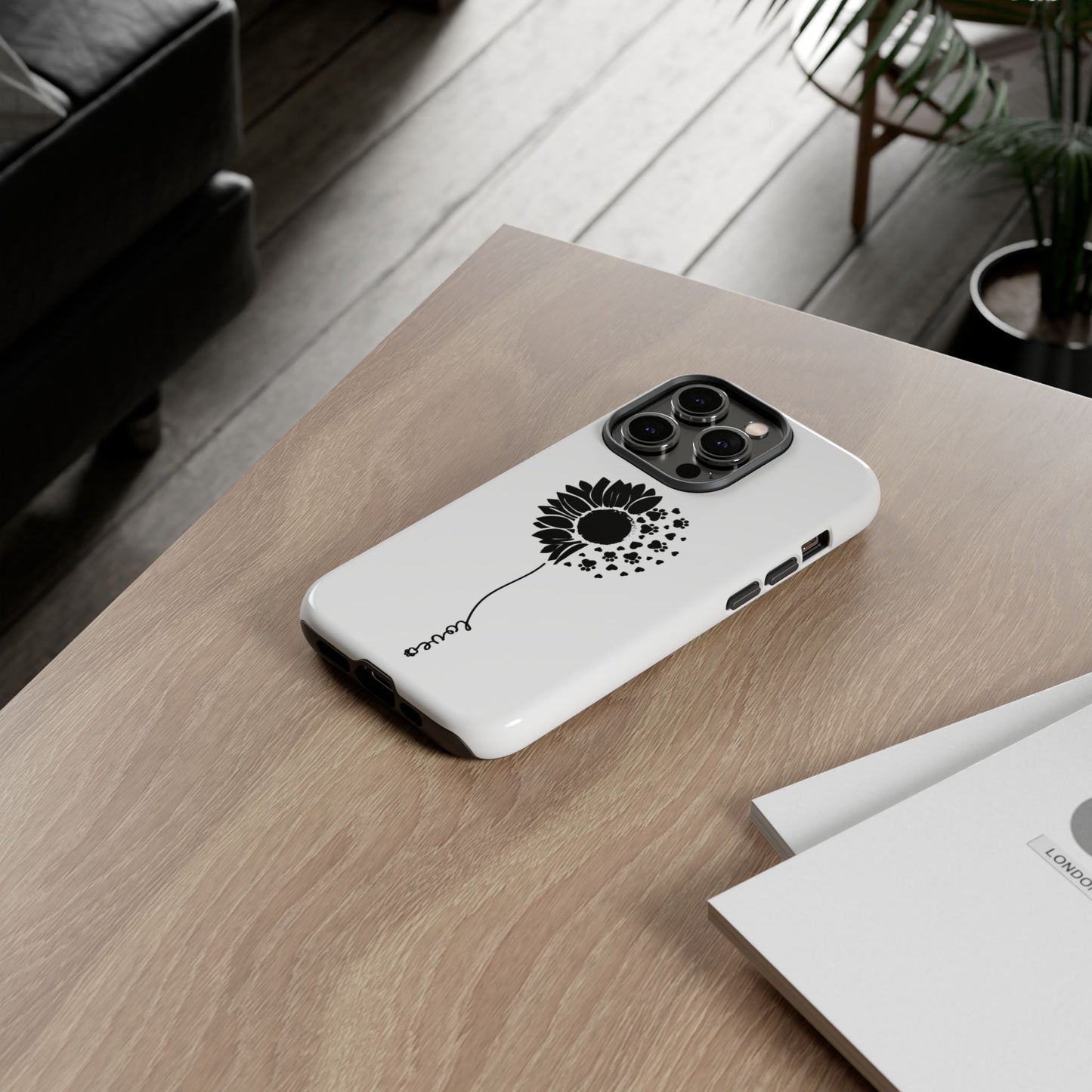 Phone Case Sunflower Paw Love Collection