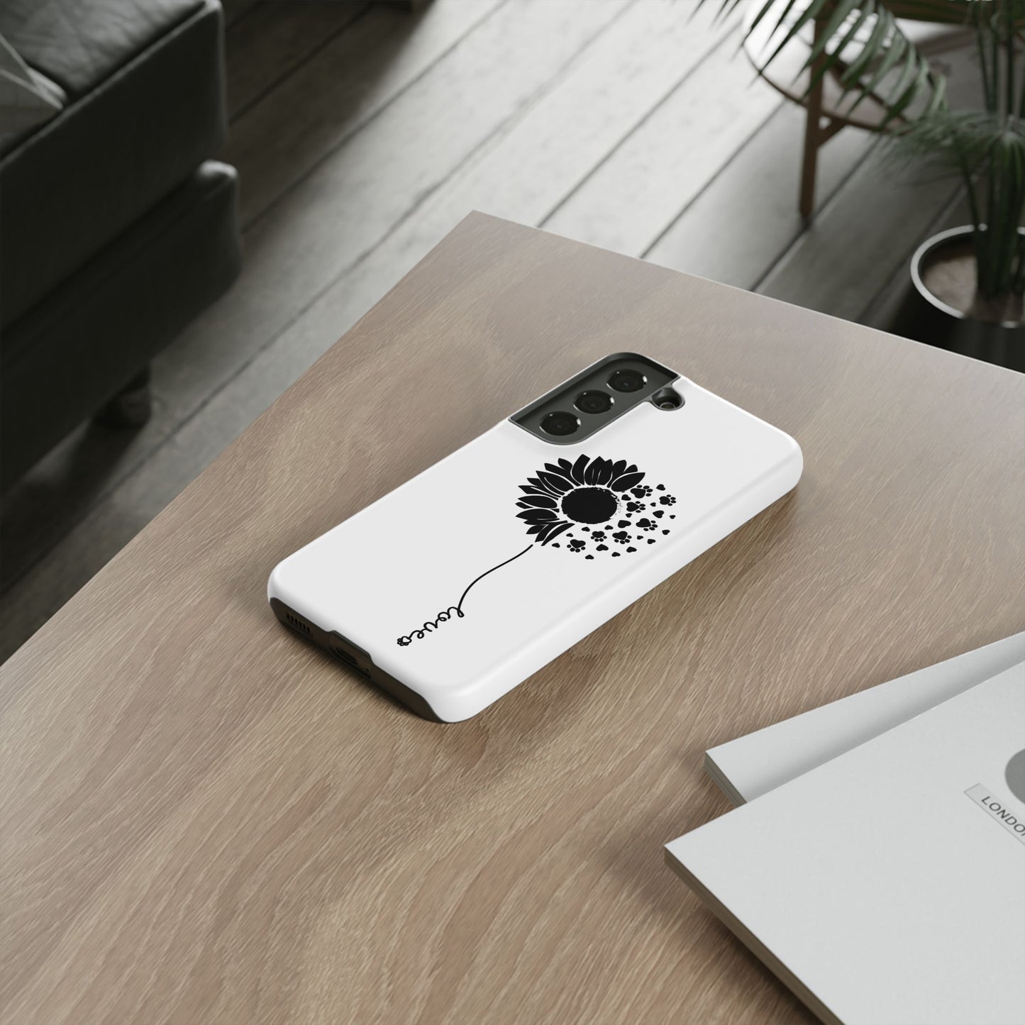 Phone Case Sunflower Paw Love Collection