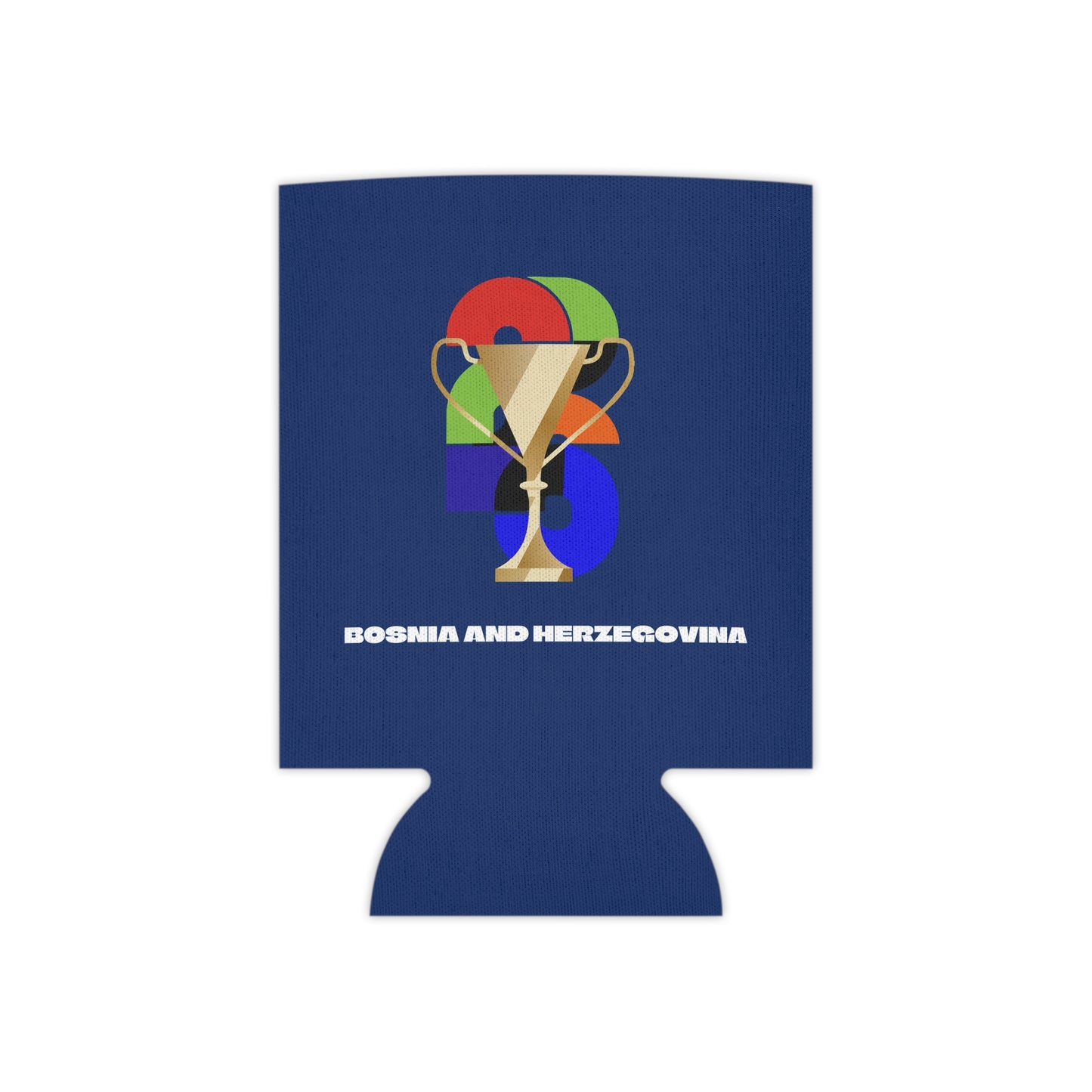 Bosnia and Herzegovina Soccer Can Cooler - Bosnia and Herzegovina Football Fan Koozie for Game Day (2026)