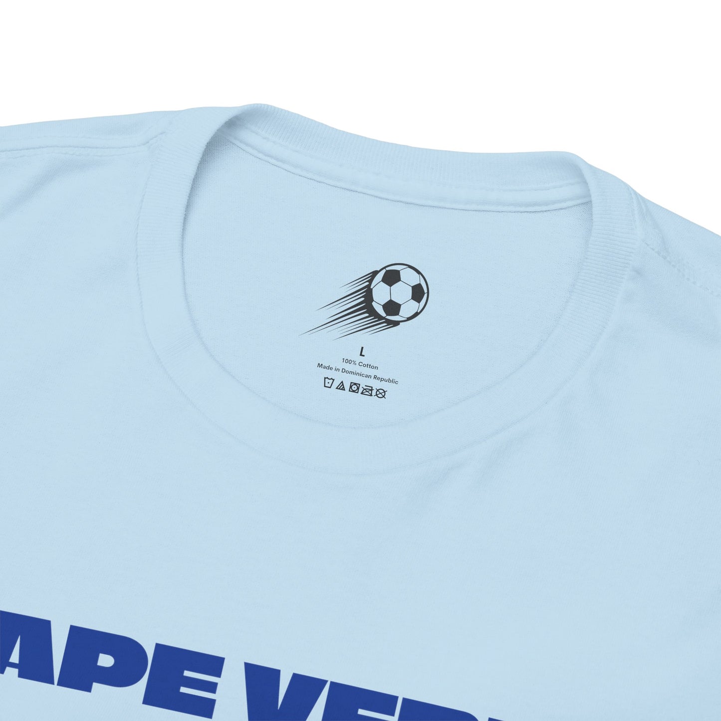 Cape Verde Football T-Shirt - Unisex Cape Verde Soccer Fan Tee with Flag (2026)