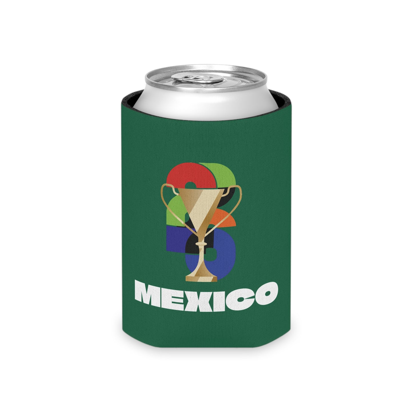 Mexico Soccer Can Cooler - Mexican Football Koozie for Game Day (2026)