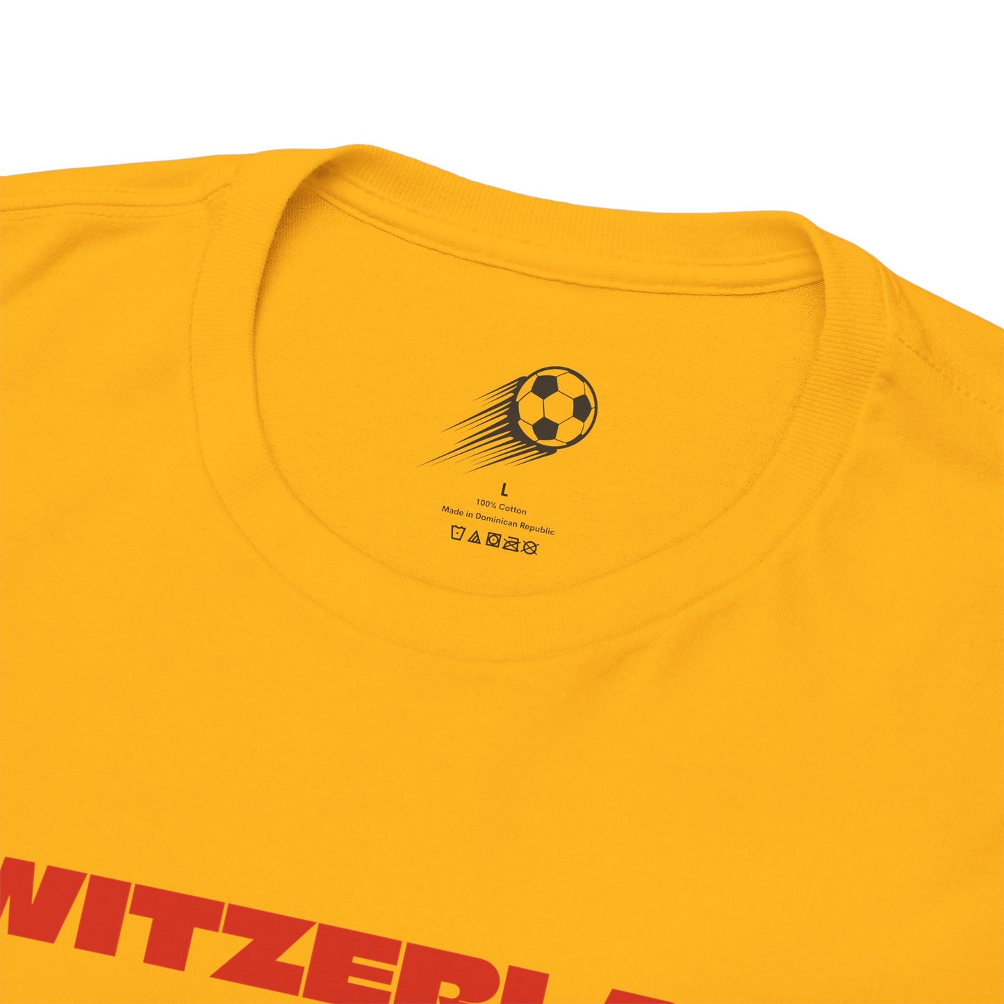 Switzerland Football T-Shirt - Unisex Switzerland Soccer Fan Tee with Flag (2026)