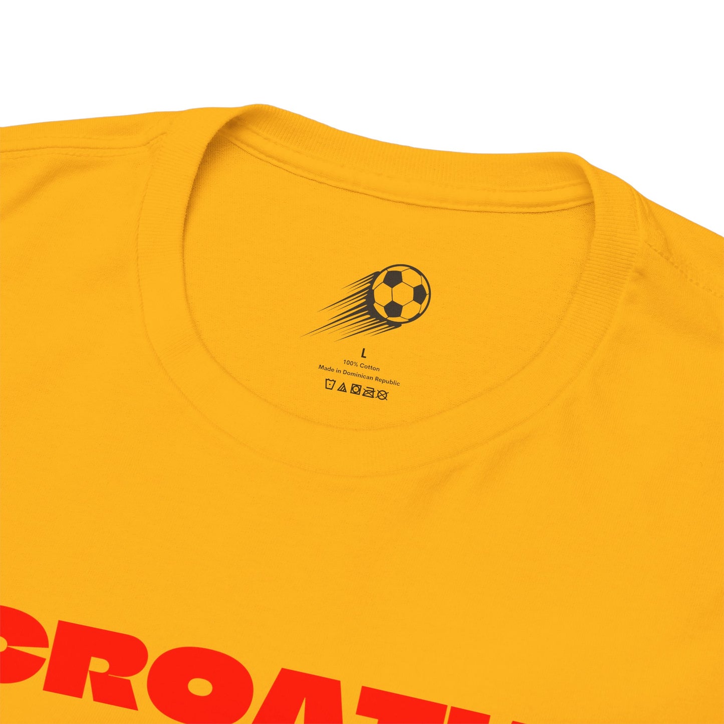 Croatia Football T-Shirt - Unisex Croatia Soccer Fan Tee with Flag (2026)
