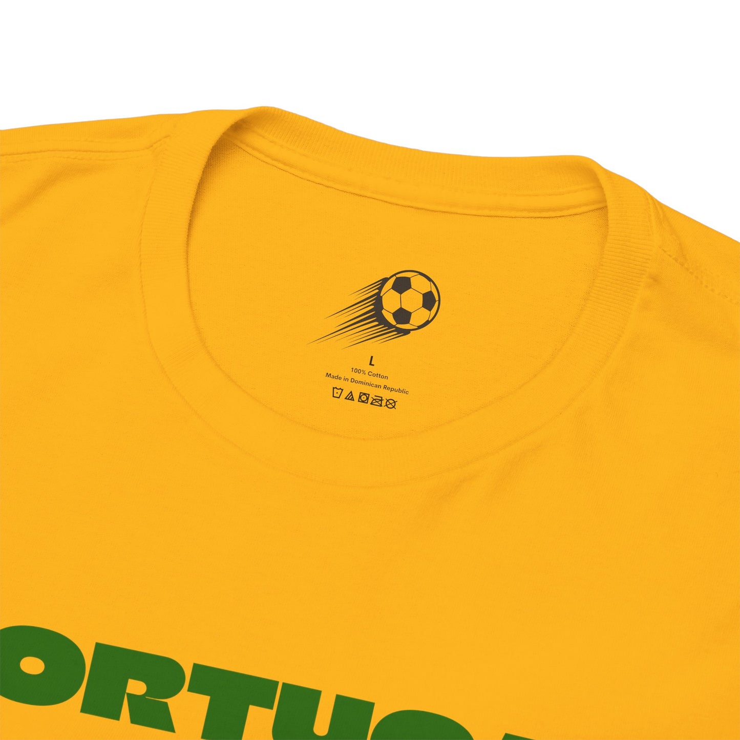 Portugal Football T-Shirt - Unisex Portugal Soccer Fan Tee with Flag (2026)