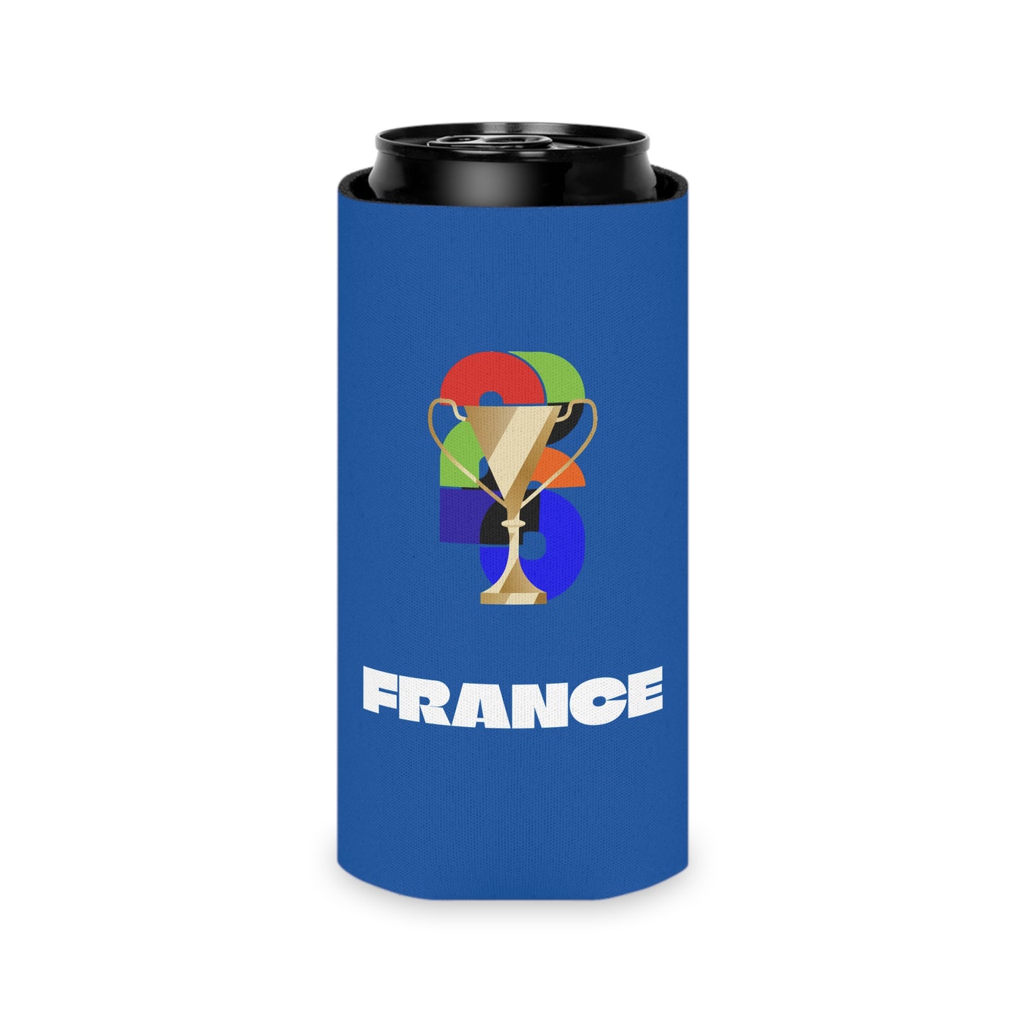 France Soccer Can Cooler - France Football Fan Koozie for Game Day (2026)