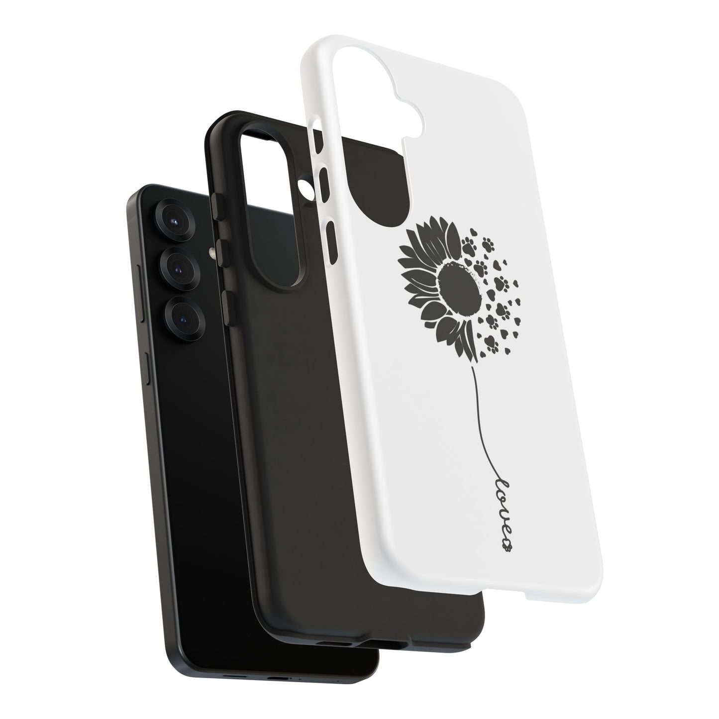Phone Case Sunflower Paw Love Collection