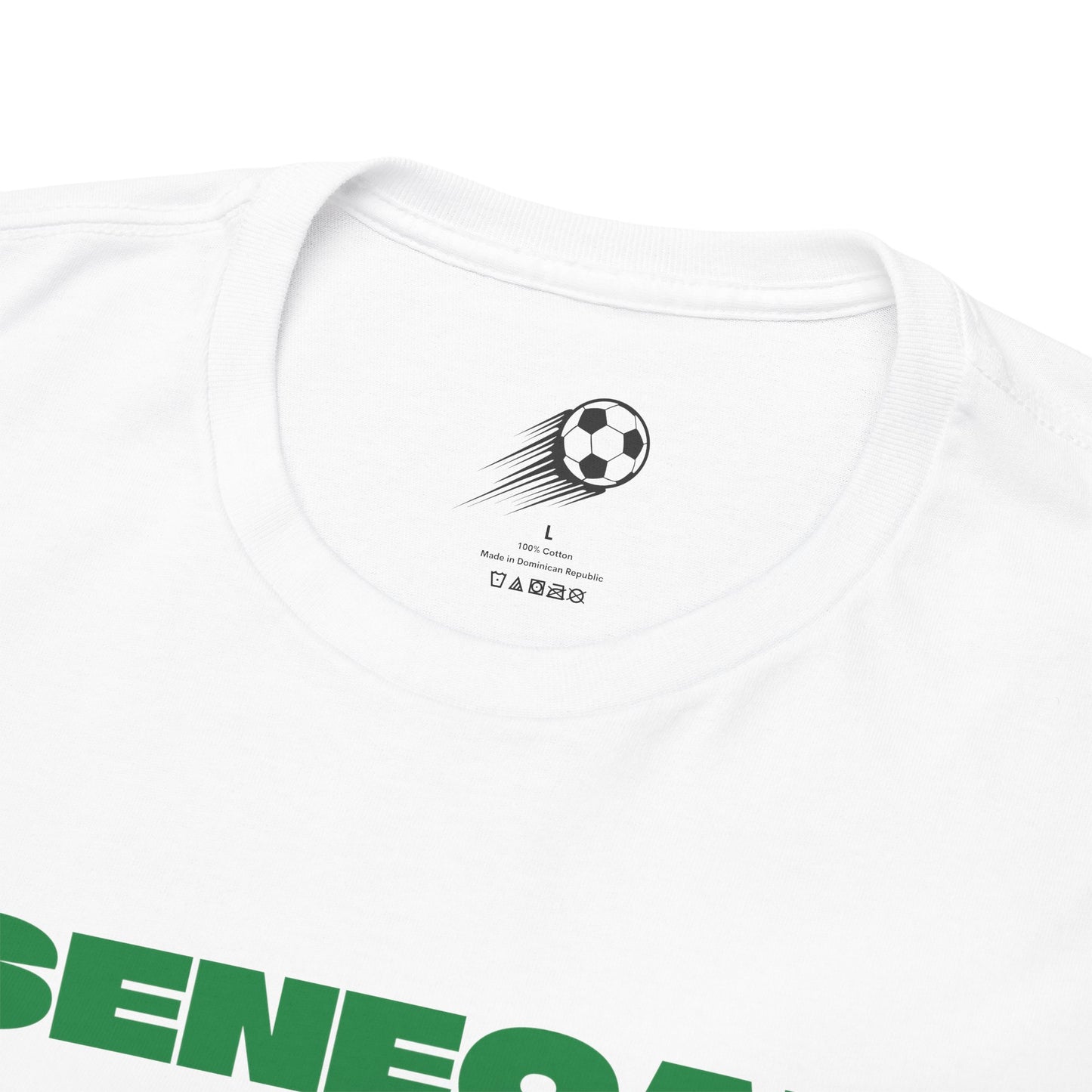 Senegal Football T-Shirt - Unisex Senegal Soccer Fan Tee with Flag (2026)