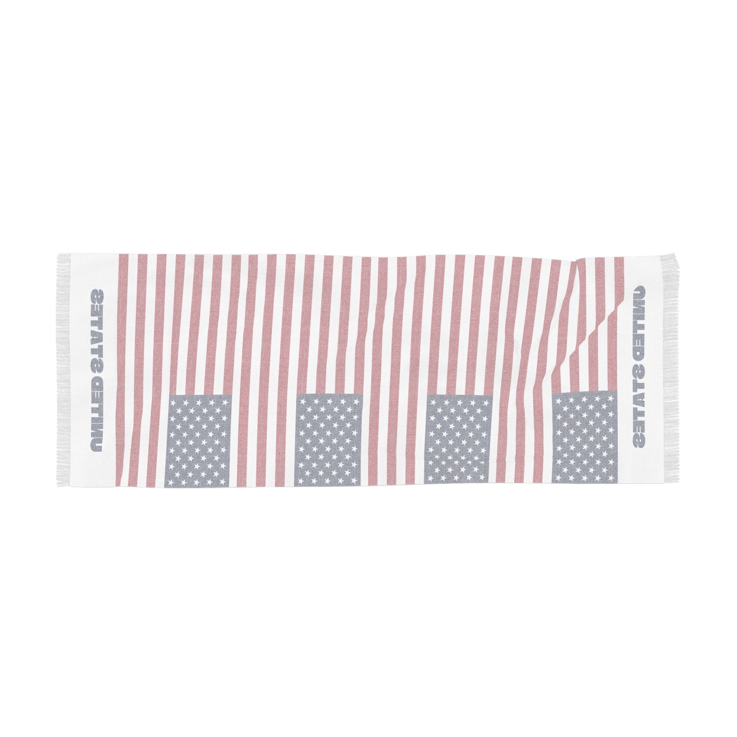 United States Soccer Scarf - United States Football Supporter Scarf with Flag (2026)