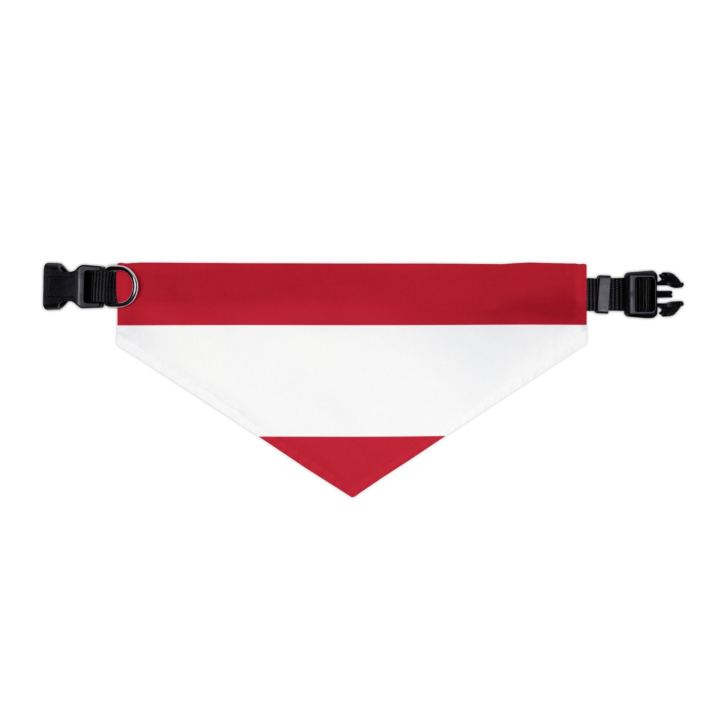 Austria Soccer Dog Bandana — Austrian Flag Snap-On Pet Bandana, Fan Gear