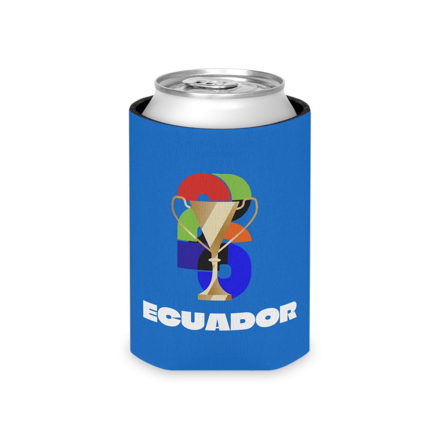 Ecuador Soccer Can Cooler - Ecuador Football Fan Koozie for Game Day (2026)