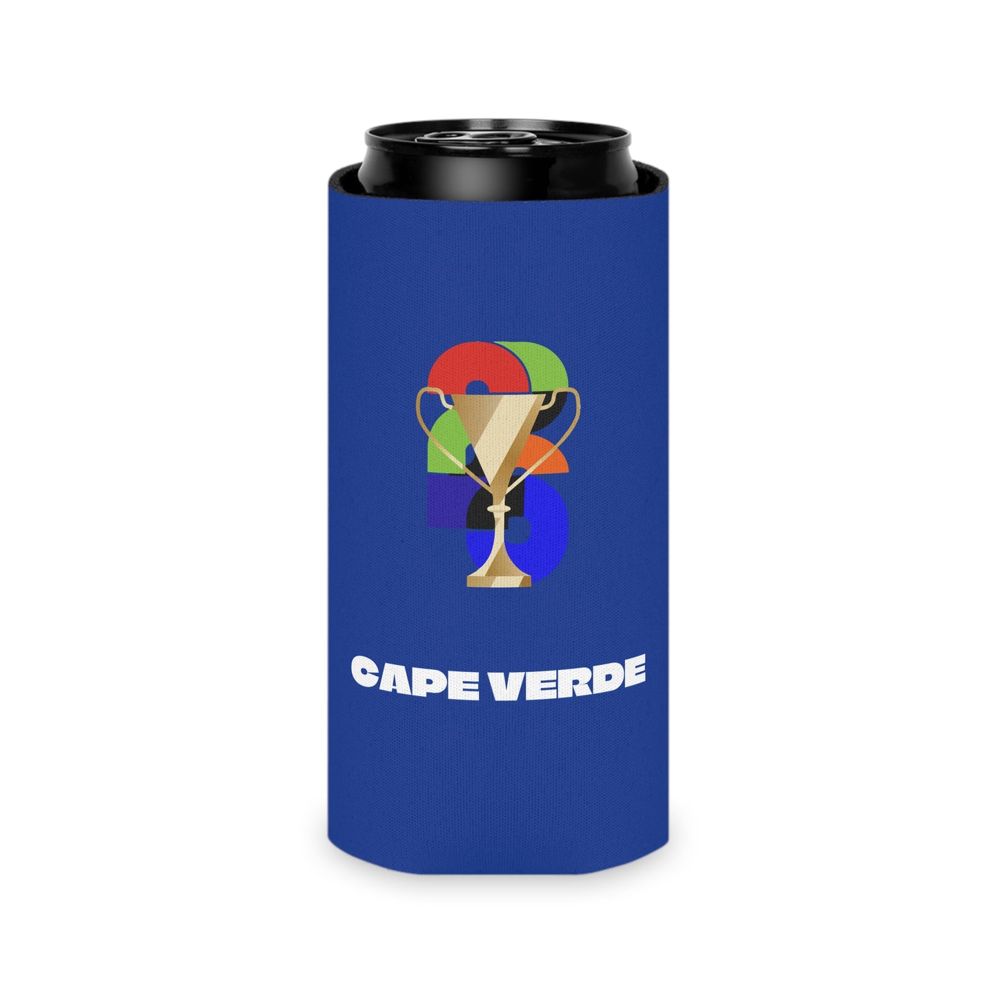 Cape Verde Soccer Can Cooler - Cape Verde Football Fan Koozie for Game Day (2026)