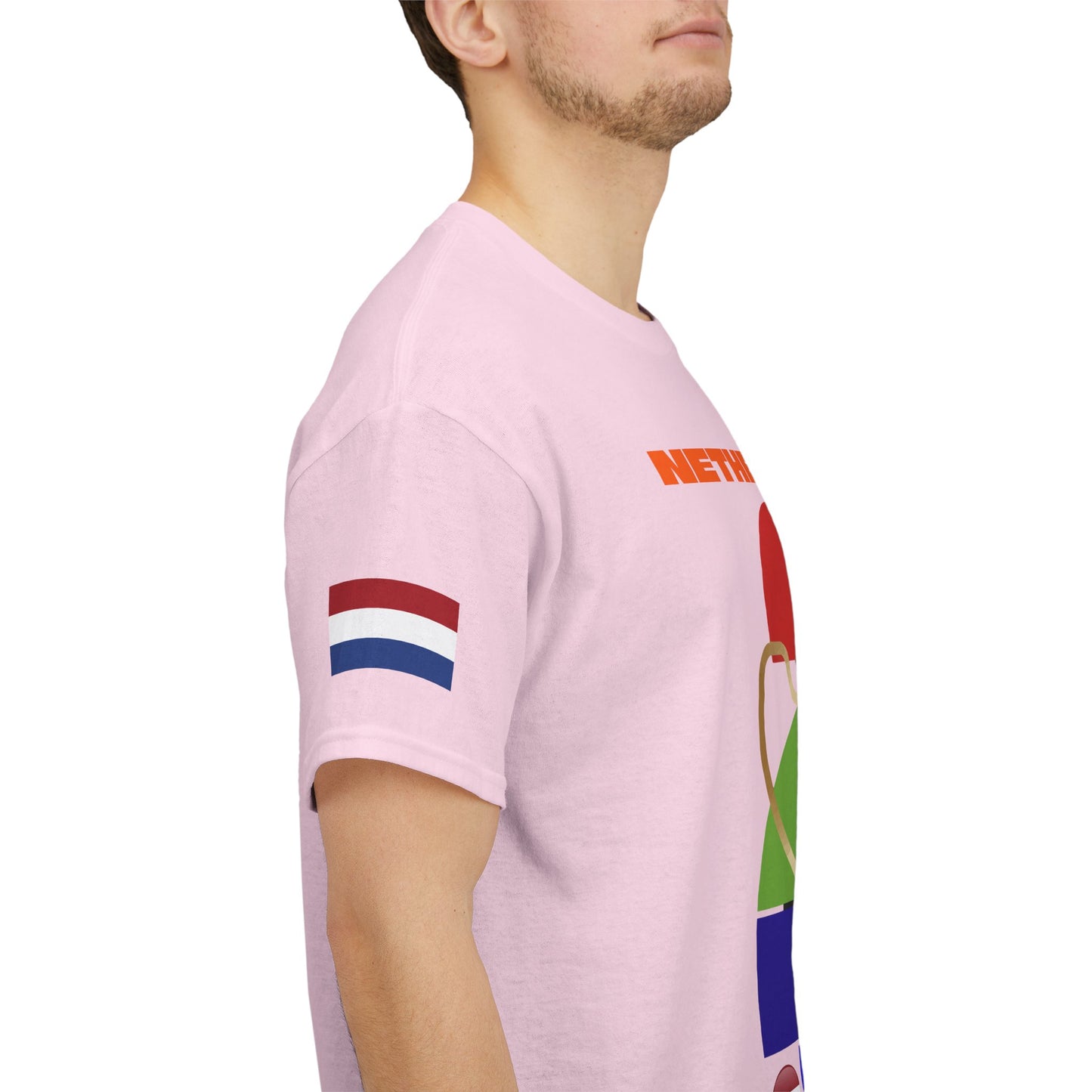Netherlands Football T-Shirt - Unisex Netherlands Soccer Fan Tee with Flag (2026)