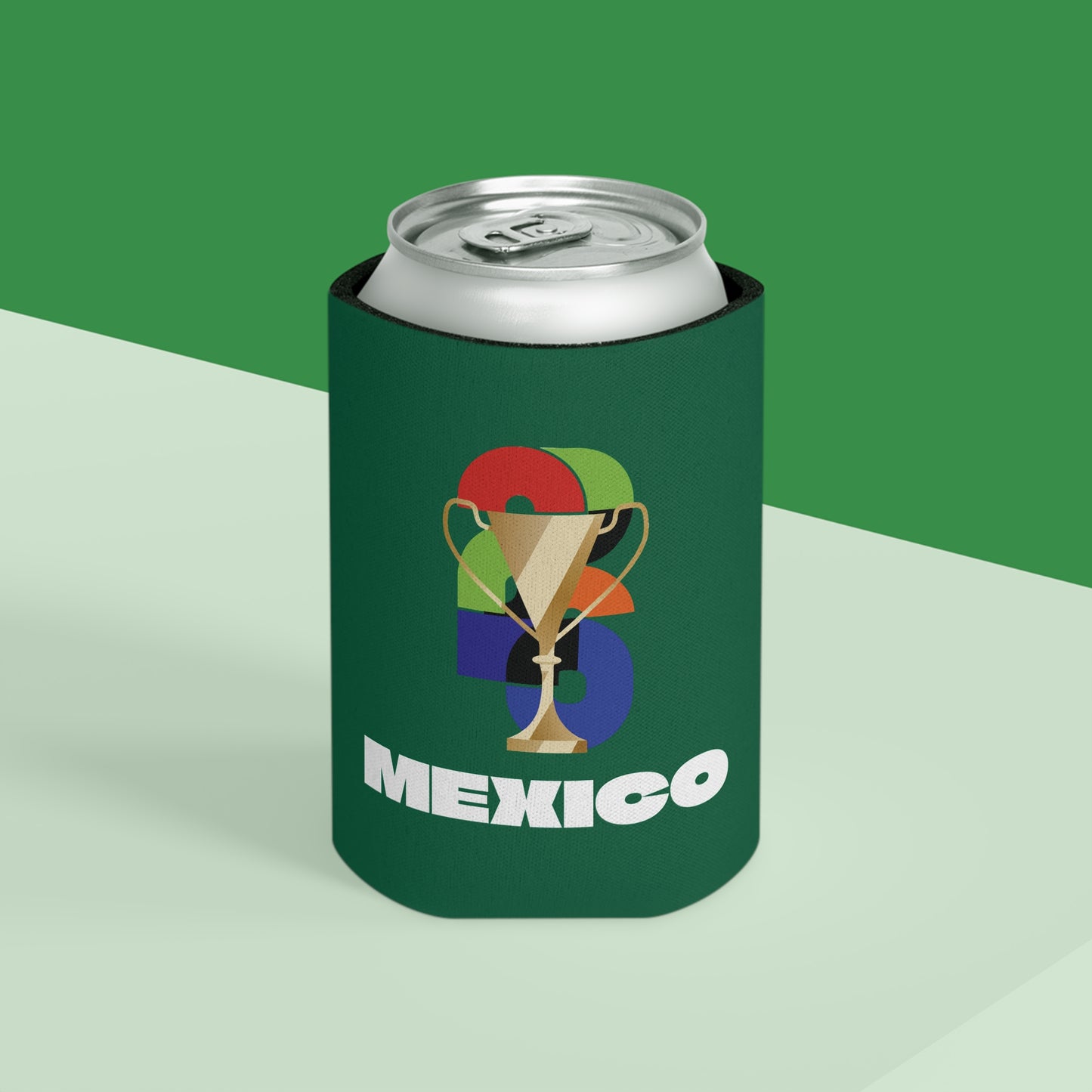 Mexico Soccer Can Cooler - Mexican Football Koozie for Game Day (2026)