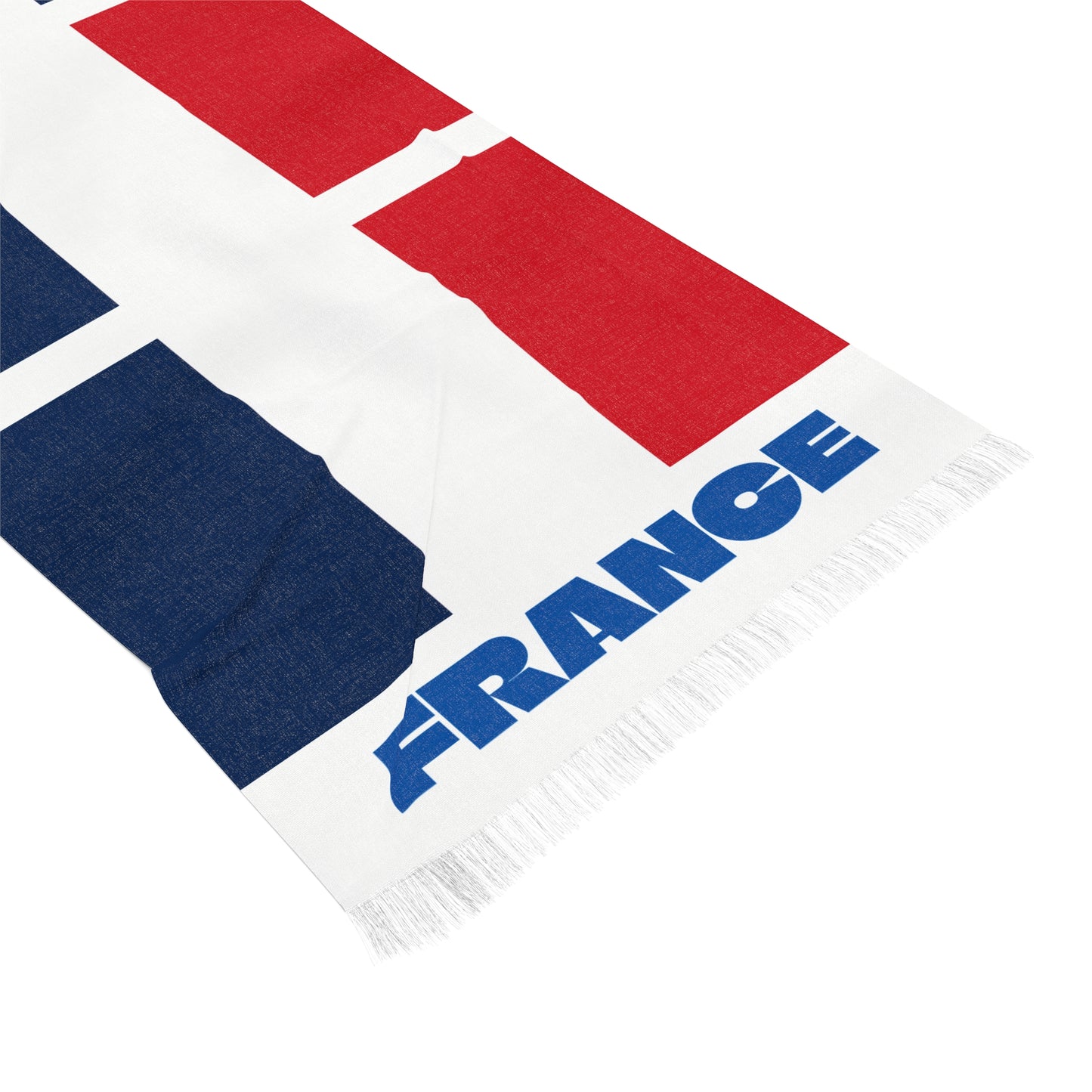 France Soccer Scarf - France Football Supporter Scarf with Flag (2026)