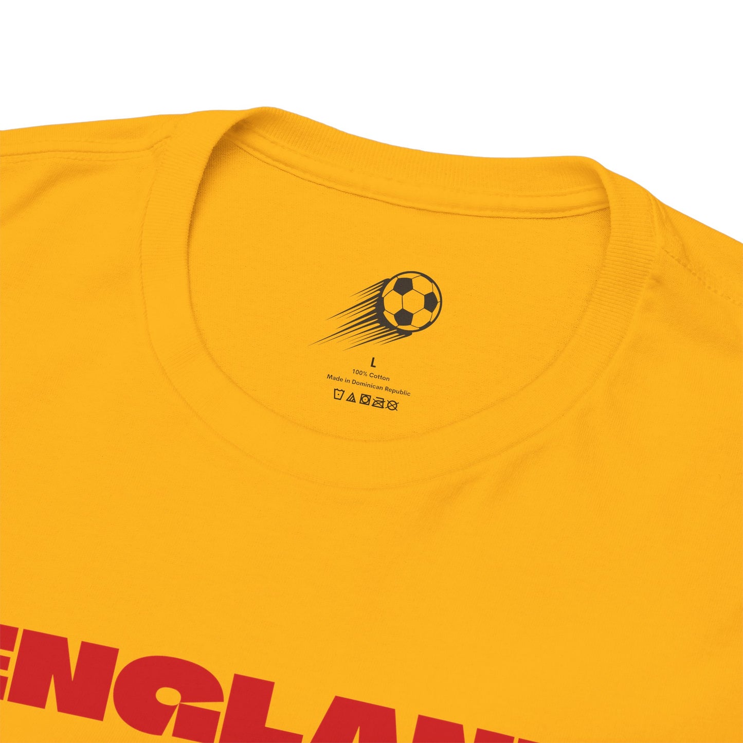 England Football T-Shirt - Unisex England Soccer Fan Tee with Flag (2026)