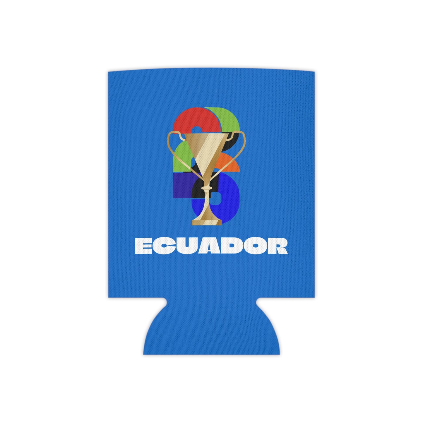 Ecuador Soccer Can Cooler - Ecuador Football Fan Koozie for Game Day (2026)