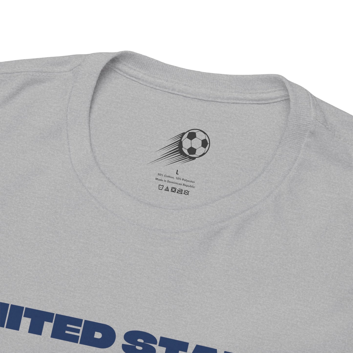United States Football T-Shirt - Unisex United States Soccer Fan Tee with Flag (2026)