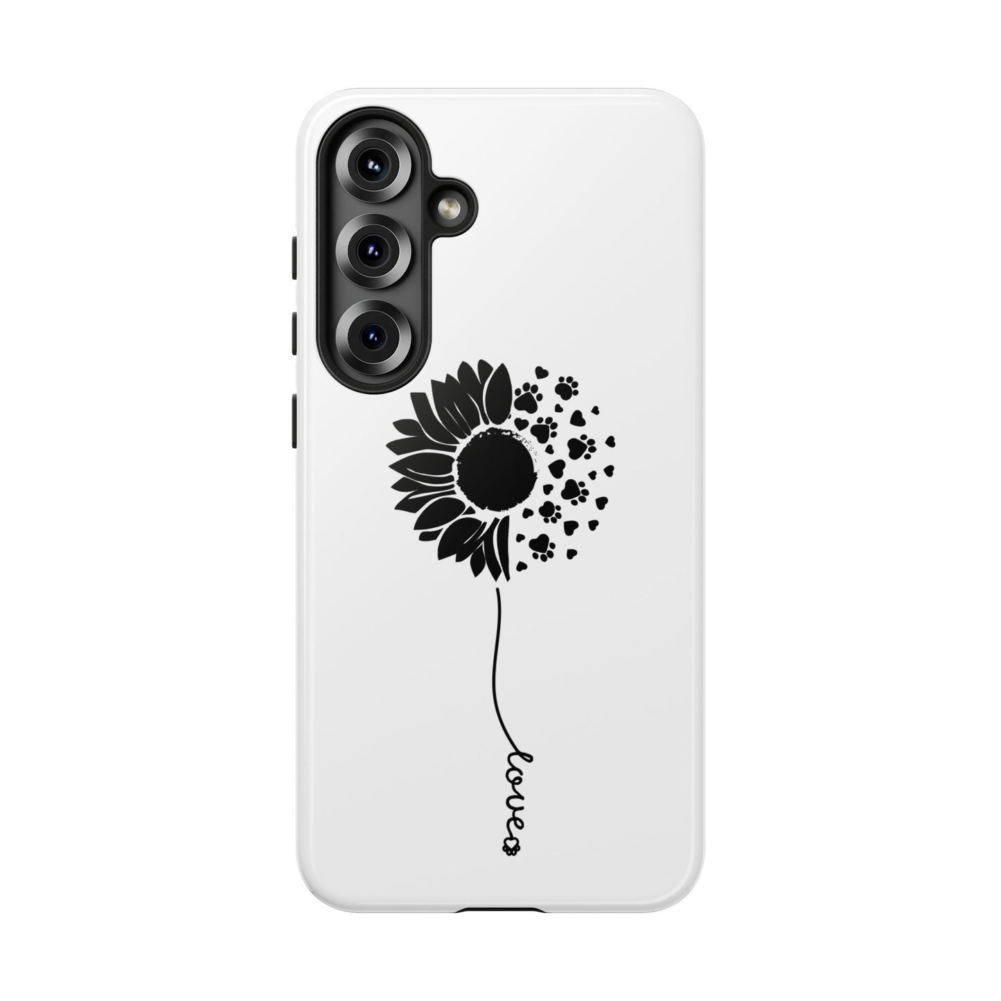 Phone Case Sunflower Paw Love Collection