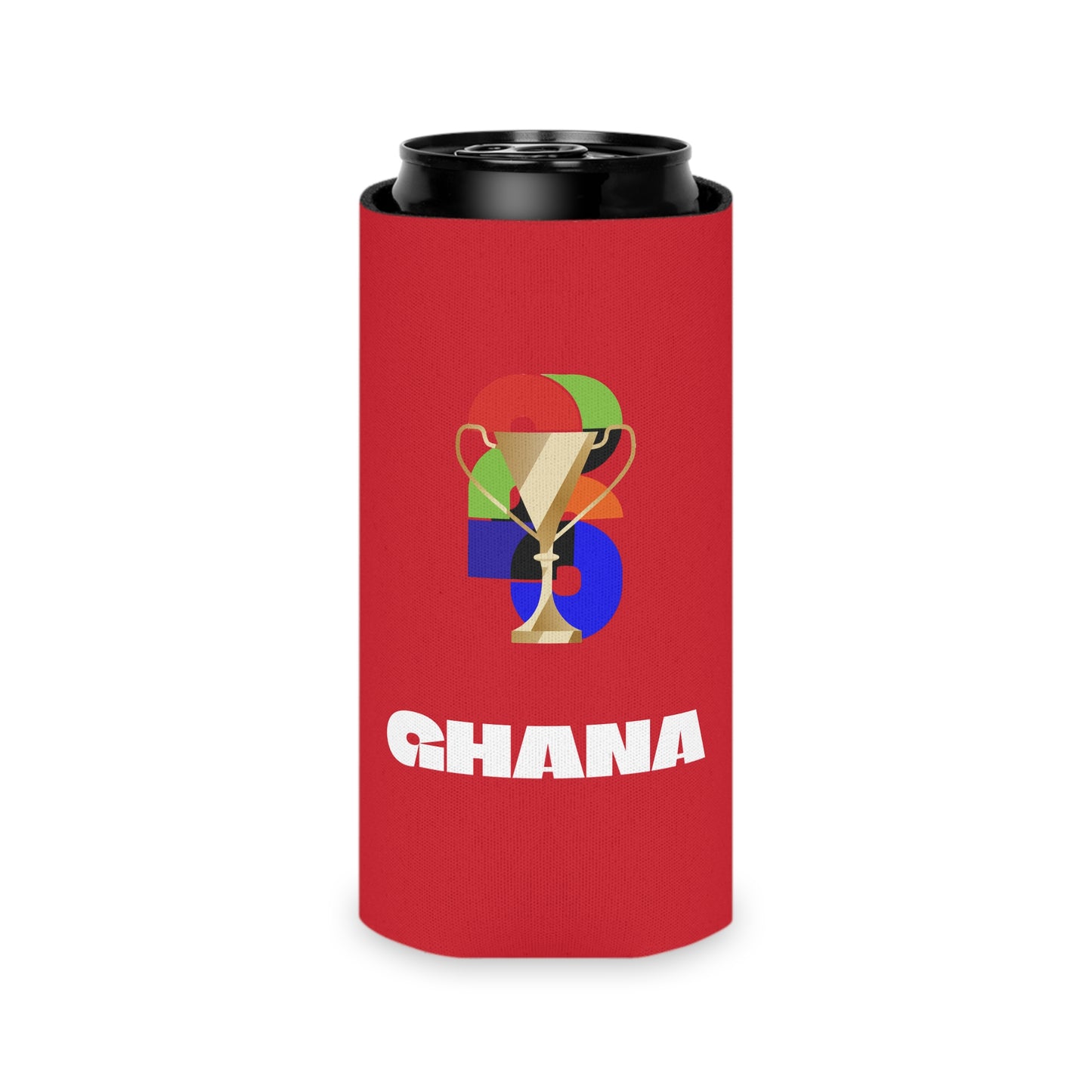 Ghana Soccer Can Cooler - Ghana Football Fan Koozie for Game Day (2026)