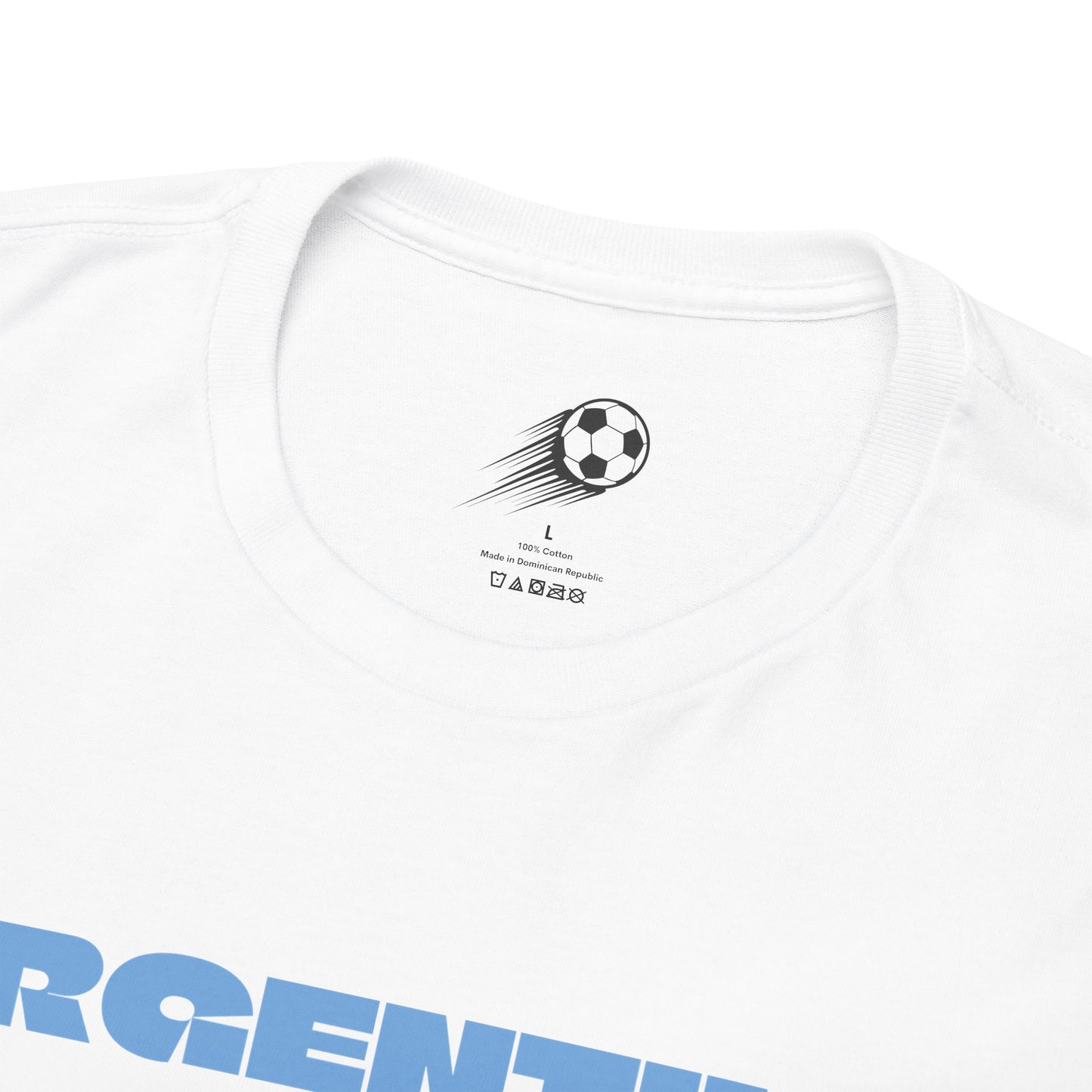 Argentina Football T-Shirt - Unisex Argentina Soccer Fan Tee with Flag (2026)