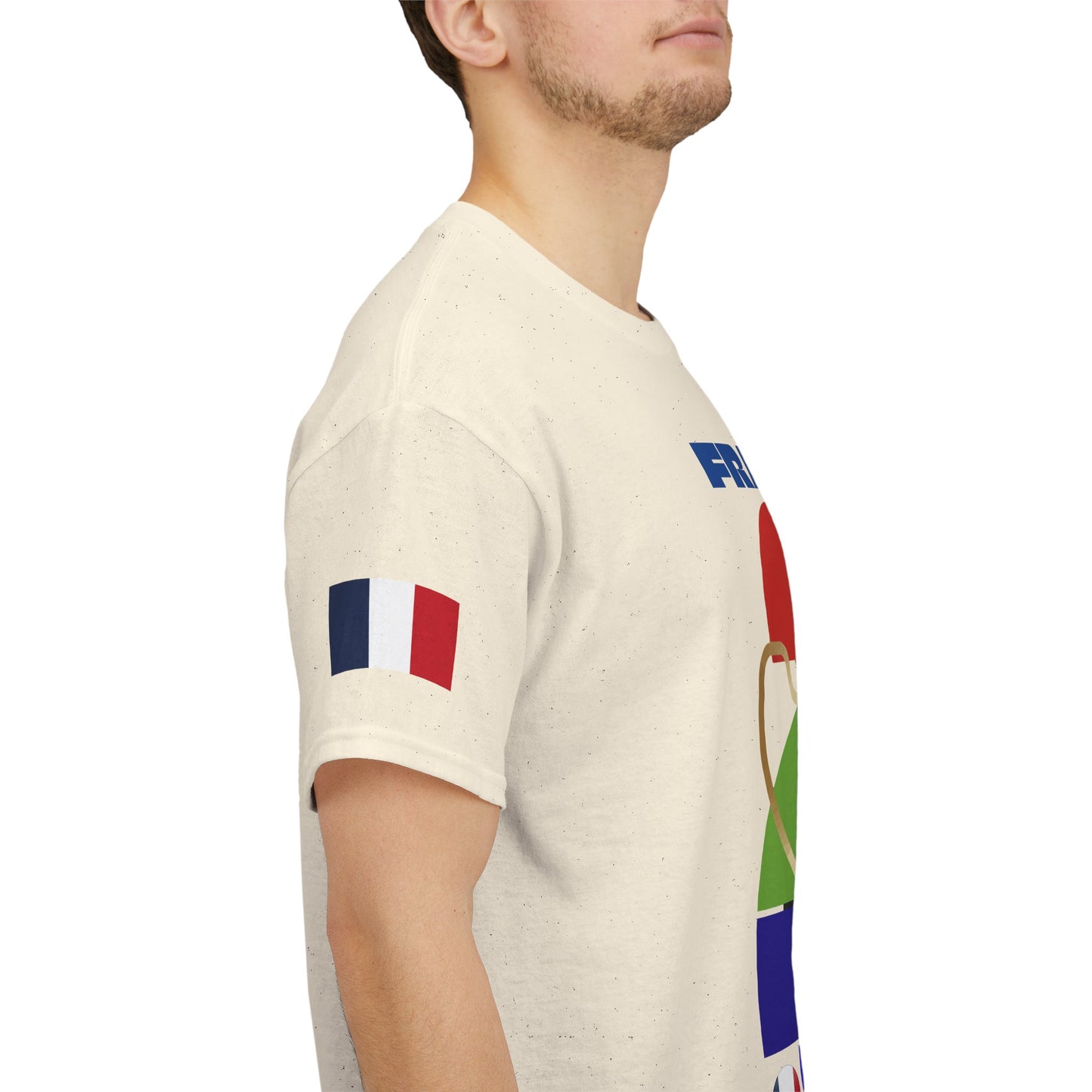 France Football T-Shirt - Unisex France Soccer Fan Tee with Flag (2026)