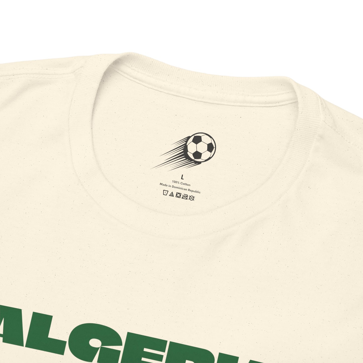 Algeria Football T-Shirt - Unisex Algeria Soccer Fan Tee with Flag (2026)