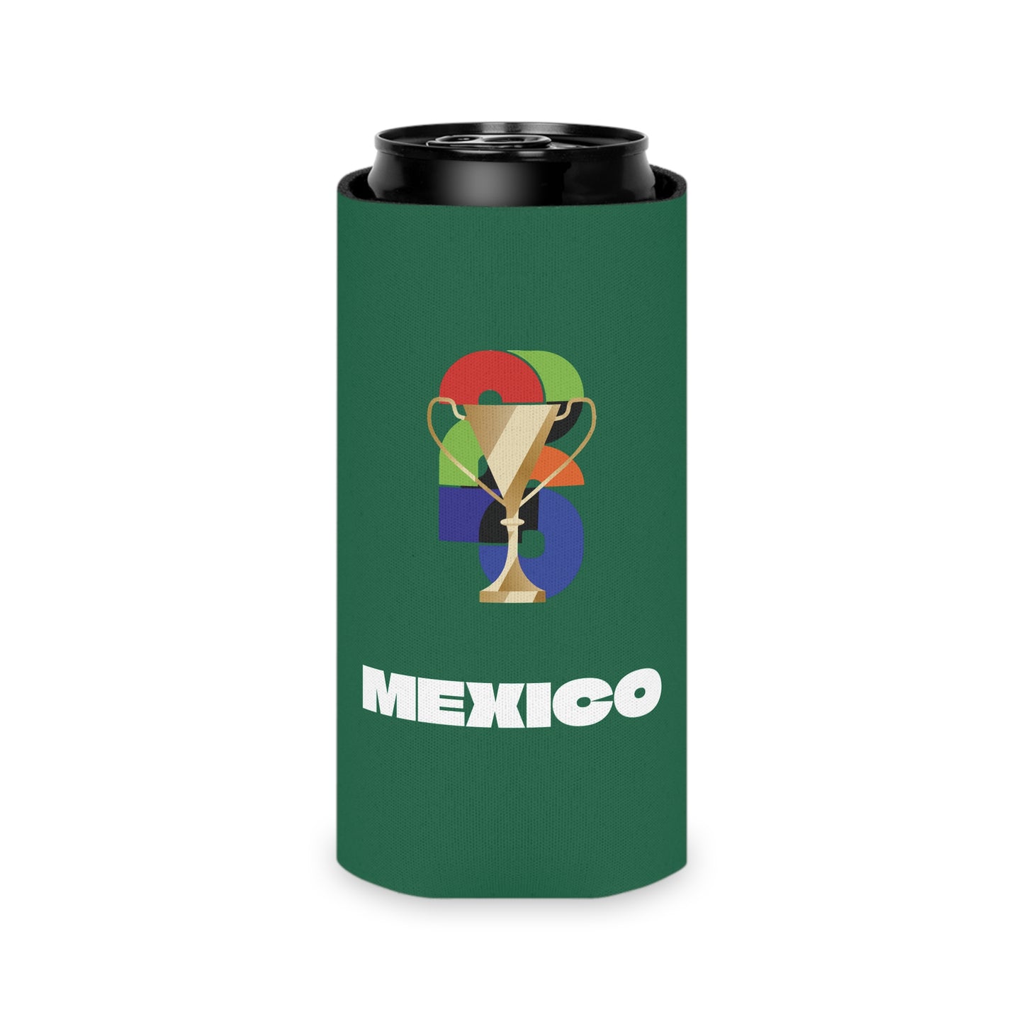 Mexico Soccer Can Cooler - Mexican Football Koozie for Game Day (2026)
