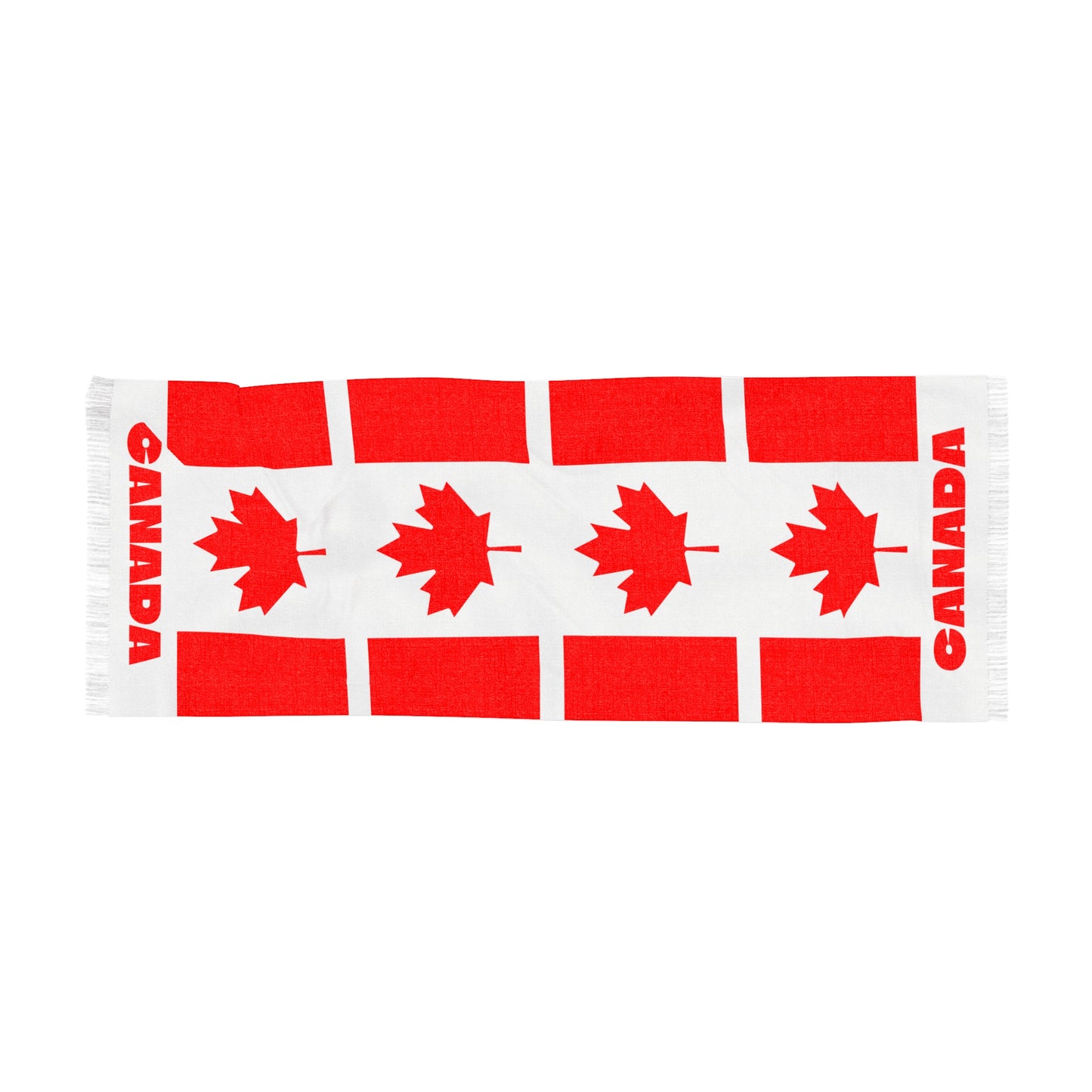 Canada Soccer Scarf - Canada Football Supporter Scarf with Flag (2026)