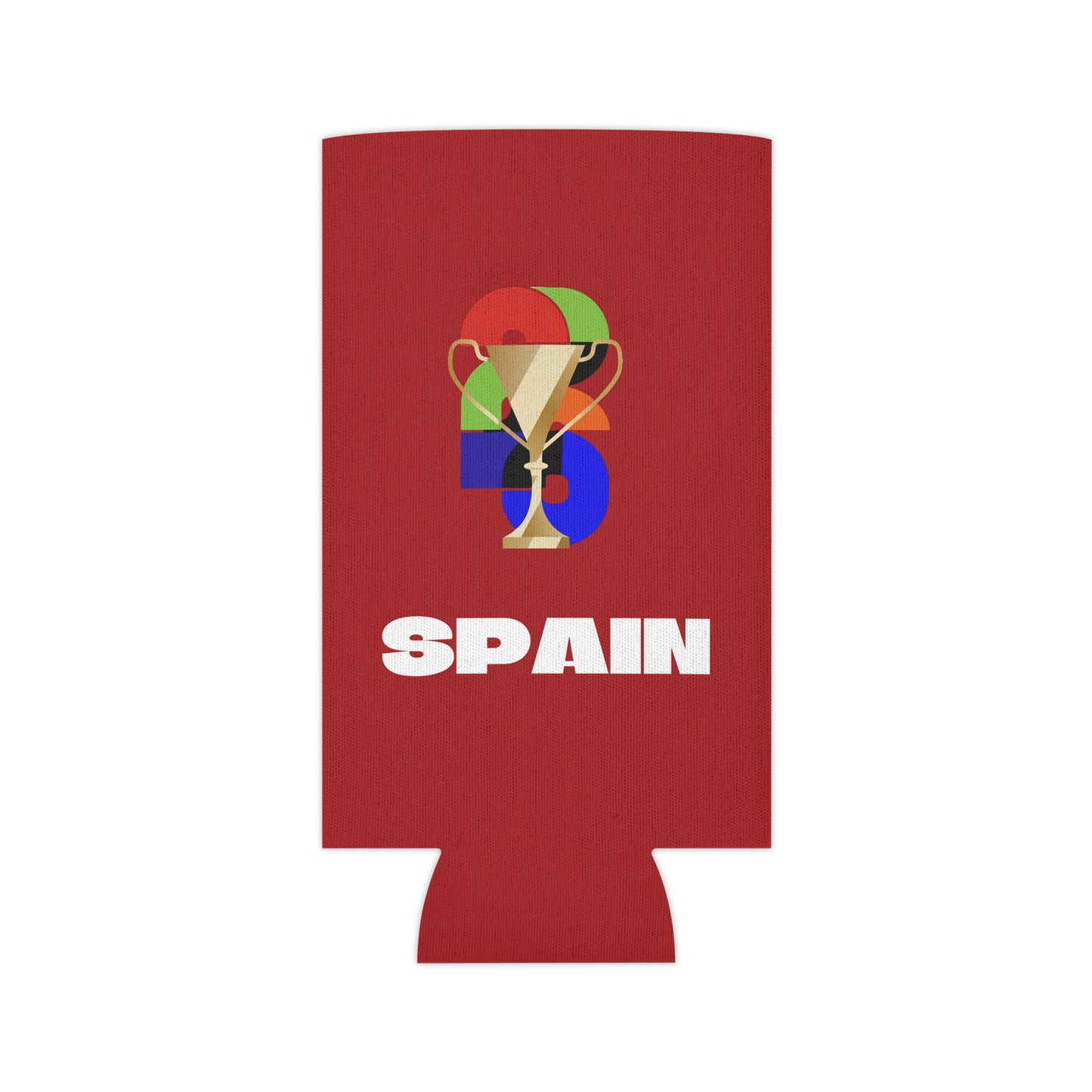 Spain Soccer Can Cooler - Spain Football Fan Koozie for Game Day (2026)