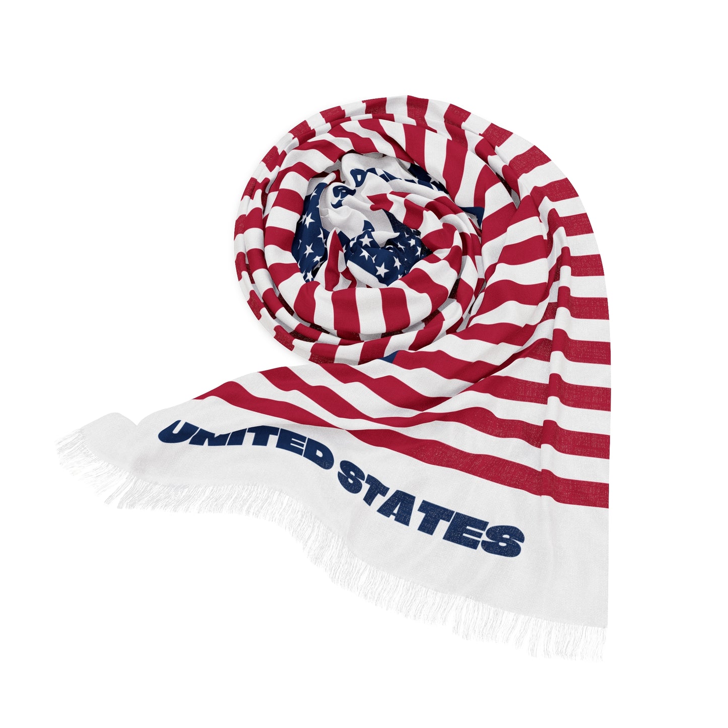 United States Soccer Scarf - United States Football Supporter Scarf with Flag (2026)